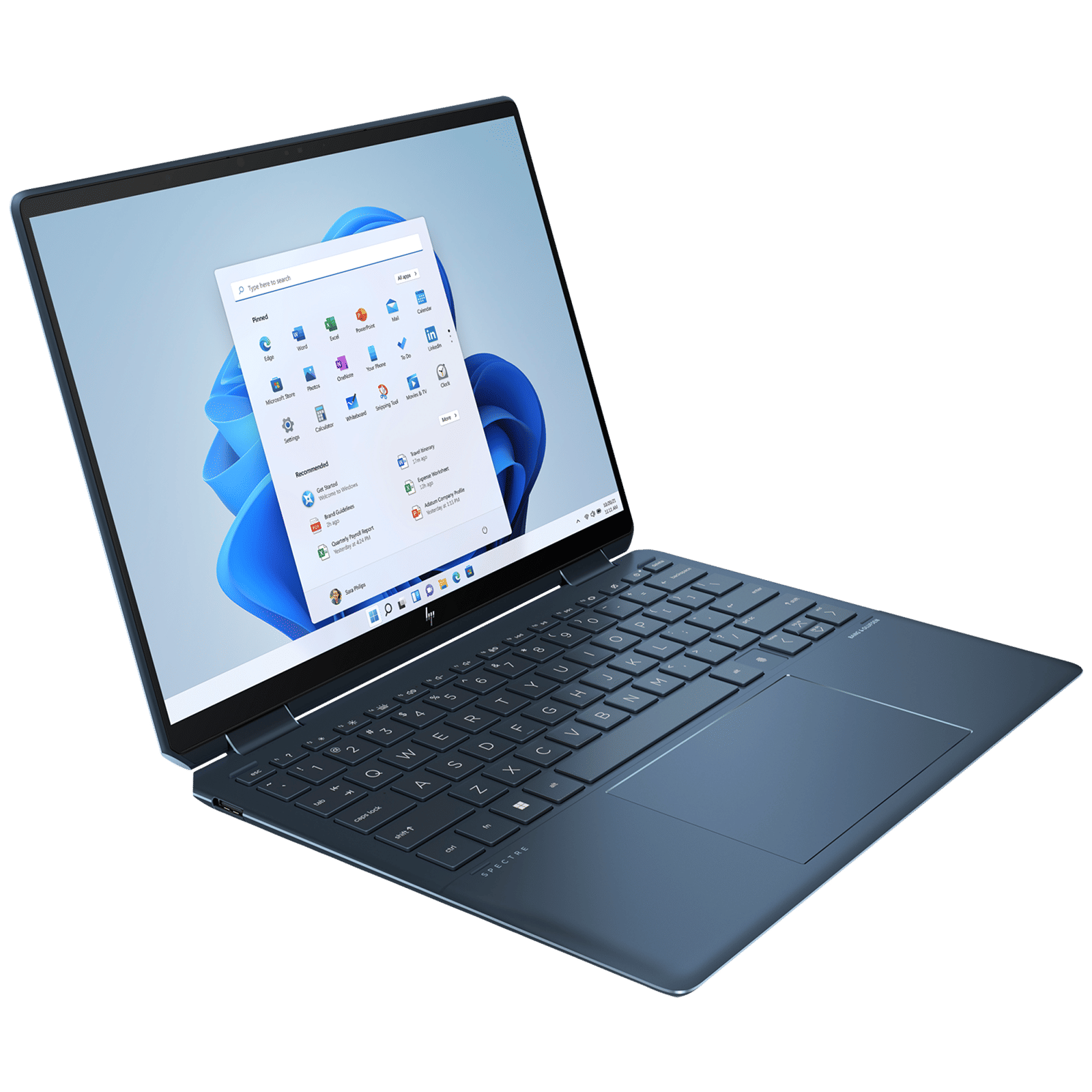 HP Spectre x360 14 Intel Core i7 13th Gen (13.5 inch, 16GB, 1TB, Windows 11, MS Office 2021, Intel Iris X, OLED Display, Nocturne Blue, 7Y6T9PA)_11