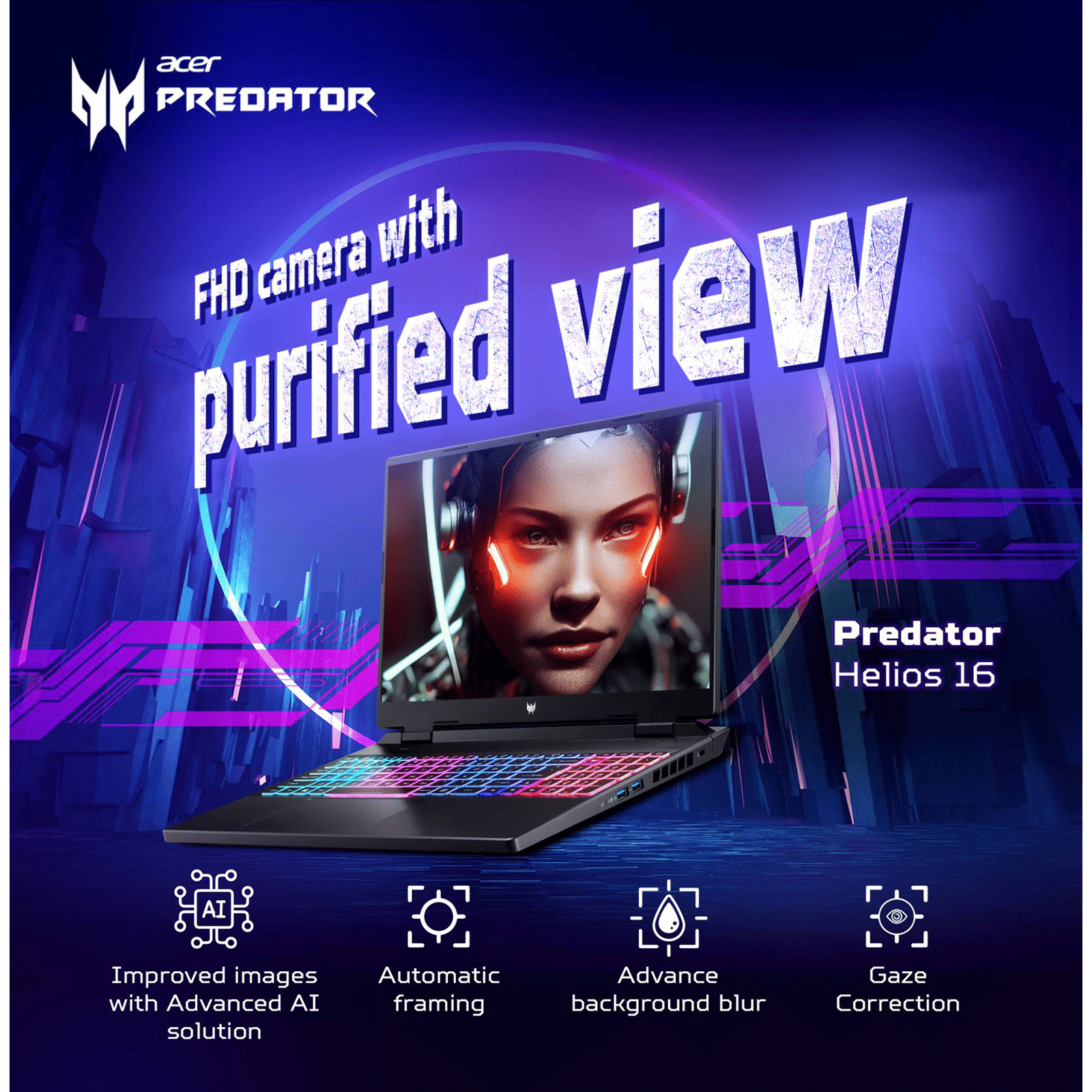 acer Predator Helios Neo 16 PHN16-71-79UJ Intel Core i7 13th Gen Gaming Laptop (16GB, 1TB SSD, Windows 11 Home, 8GB Graphics, 16 inch 165 Hz QHD LED Display, NVIDIA GeForce RTX 4060, Obsidian Black, 2.8 KG) acer Predator Helios Neo 16 PHN16-71-79UJ Intel Core i7 13th Gen Gaming Laptop (16GB, 1TB SSD, Windows 11 Home, 8GB Graphics, 16 inch 165 Hz QHD LED Display, NVIDIA GeForce RTX 4060, Obsidian Black, 2.8 KG)_12