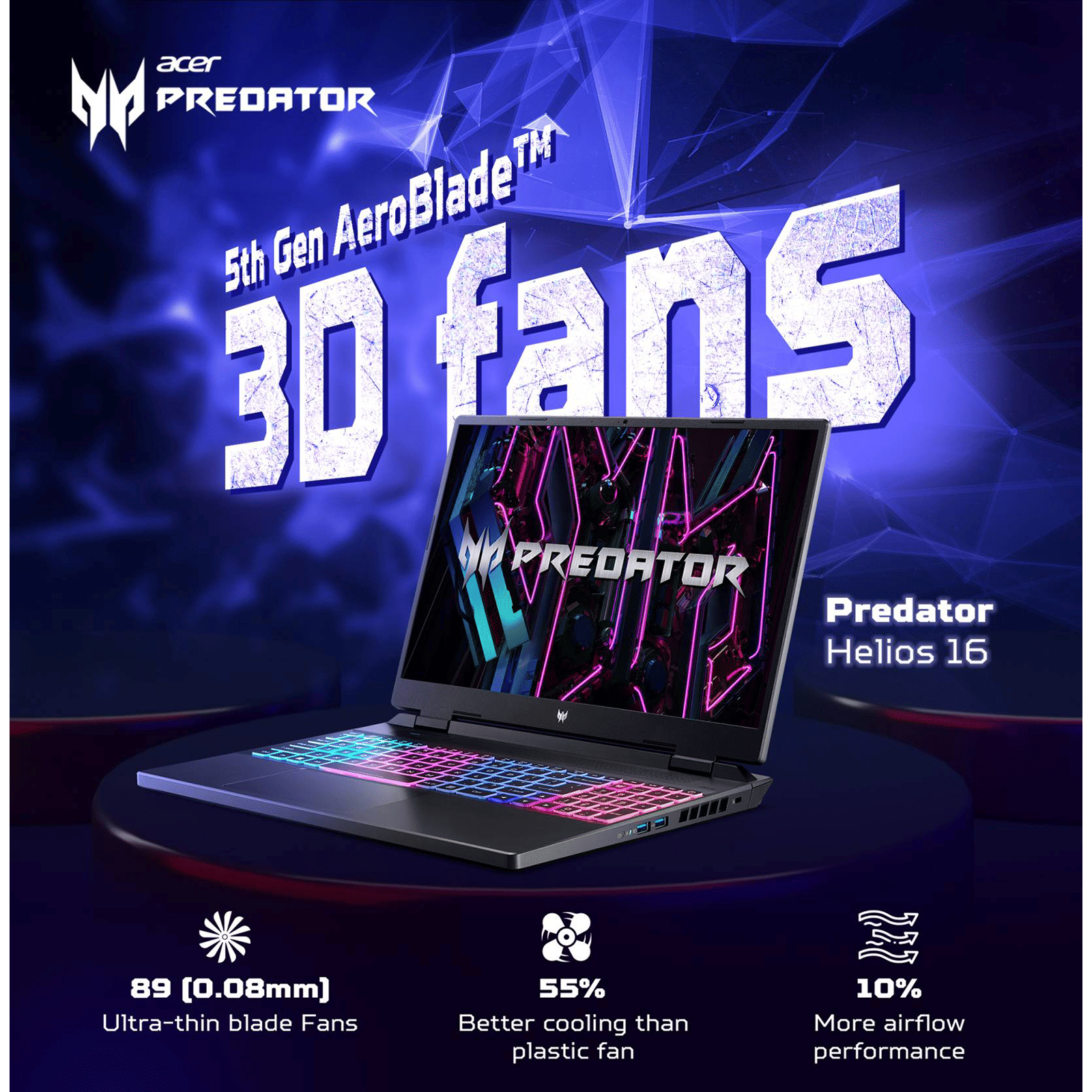 acer Predator Helios Neo 16 PHN16-71-79UJ Intel Core i7 13th Gen Gaming Laptop (16GB, 1TB SSD, Windows 11 Home, 8GB Graphics, 16 inch 165 Hz QHD LED Display, NVIDIA GeForce RTX 4060, Obsidian Black, 2.8 KG) acer Predator Helios Neo 16 PHN16-71-79UJ Intel Core i7 13th Gen Gaming Laptop (16GB, 1TB SSD, Windows 11 Home, 8GB Graphics, 16 inch 165 Hz QHD LED Display, NVIDIA GeForce RTX 4060, Obsidian Black, 2.8 KG)_13