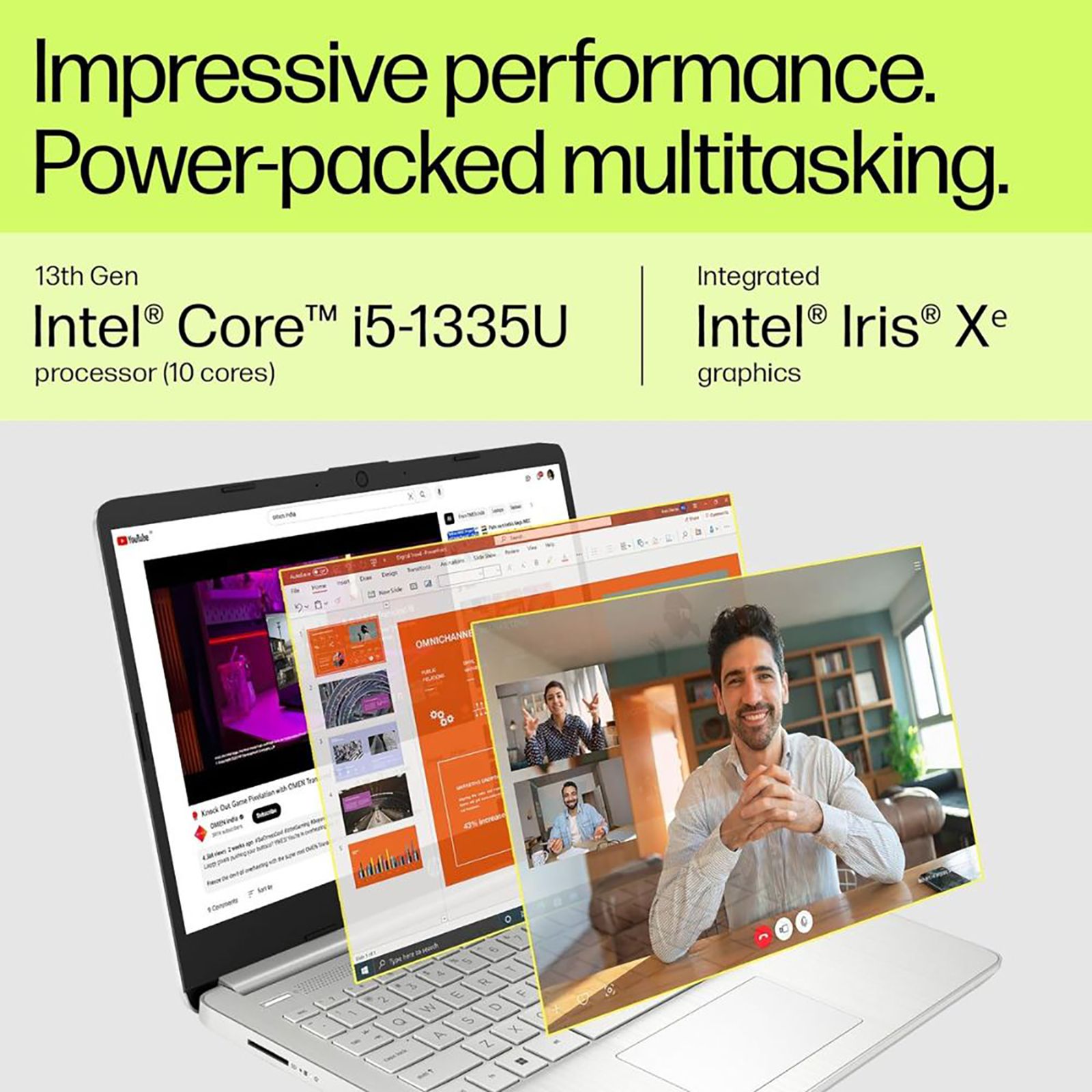 HP 15-fd0012TU Intel Core i5 13th Gen (15.6 inch, 8GB, 1TB, Windows 11 Home, MS Office 2021, Intel Iris Xe, Full HD Display, Natural Silver, 7P704PA) HP 15-fd0012TU Intel Core i5 13th Gen (15.6 inch, 8GB, 1TB, Windows 11 Home, MS Office 2021, Intel Iris Xe, Full HD Display, Natural Silver, 7P704PA)_5