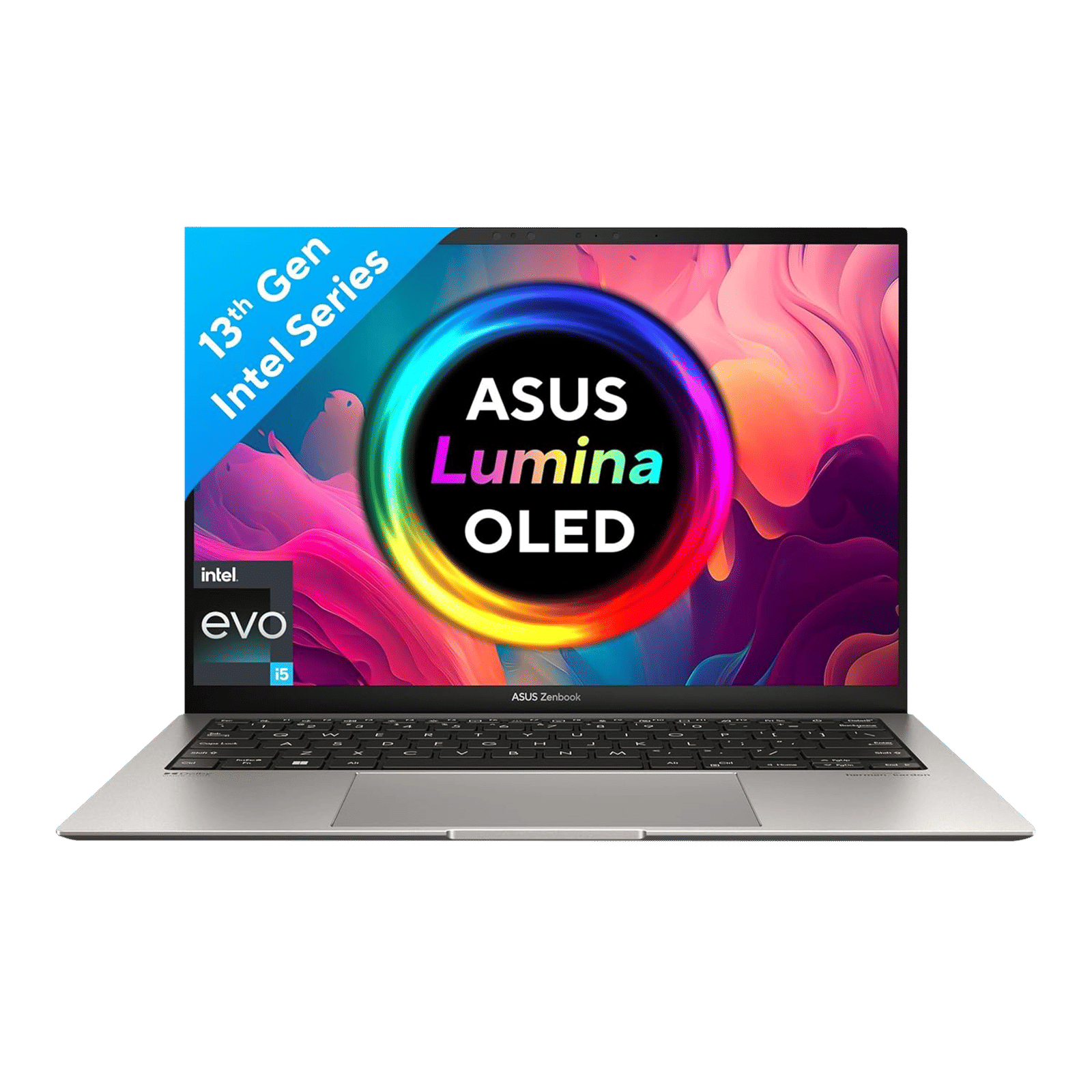 ASUS Zenbook S Intel Evo Core i5 13th Gen (13 inch, 16GB, 512GB, Windows 11, MS Office 2021, Intel Iris Xe Graphics, OLED Display, Basalt Grey, UX5304VA-NQ542WS)_1