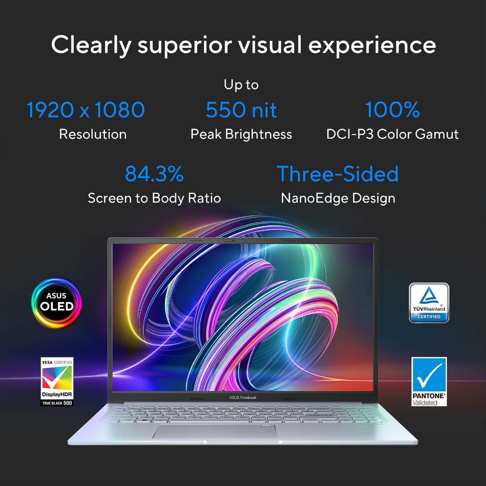 ASUS Vivobook 15X Intel Core i5 13th Gen (15 inch, 16GB, 1TB, Windows 11, MS Office 2021, Intel Iris Xe Graphics, OLED Display, Cool Silver, K3504VA-LK552WS) ASUS Vivobook 15X Intel Core i5 13th Gen (15 inch, 16GB, 1TB, Windows 11, MS Office 2021, Intel Iris Xe Graphics, OLED Display, Cool Silver, K3504VA-LK552WS)_19