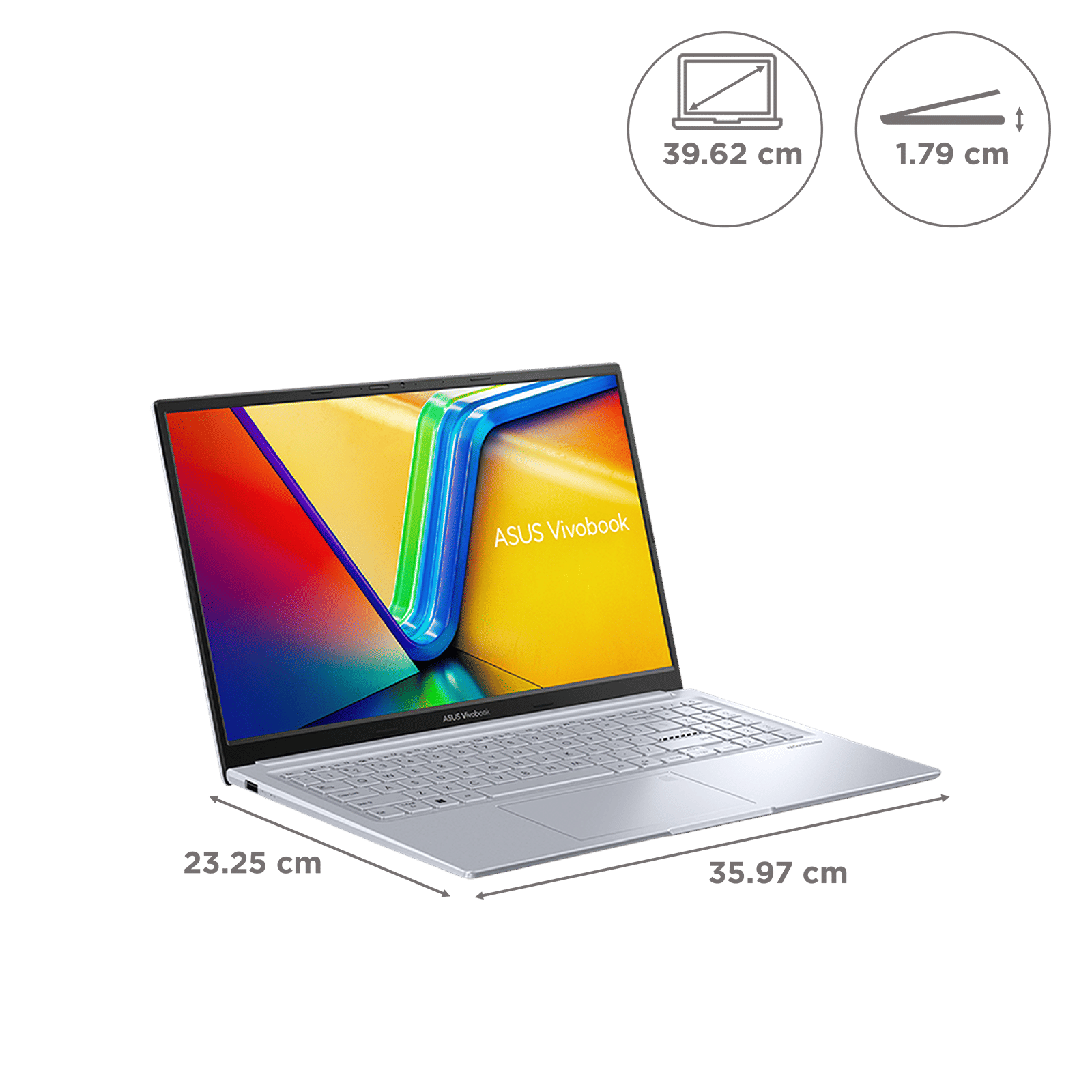 ASUS Vivobook 15X Intel Core i5 13th Gen (15 inch, 16GB, 1TB, Windows 11, MS Office 2021, Intel Iris Xe Graphics, OLED Display, Cool Silver, K3504VA-LK552WS) ASUS Vivobook 15X Intel Core i5 13th Gen (15 inch, 16GB, 1TB, Windows 11, MS Office 2021, Intel Iris Xe Graphics, OLED Display, Cool Silver, K3504VA-LK552WS)_2