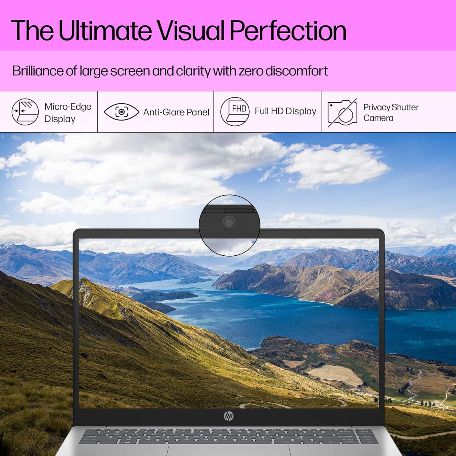HP Pavilion 14-Ep0068TU Intel Core i3 (14 inch, 8GB, 512GB, Windows 11, MS Office 2021, Intel UHD Graphics, Full HD IPS Display, Natural Silver, 80D23PA)_9
