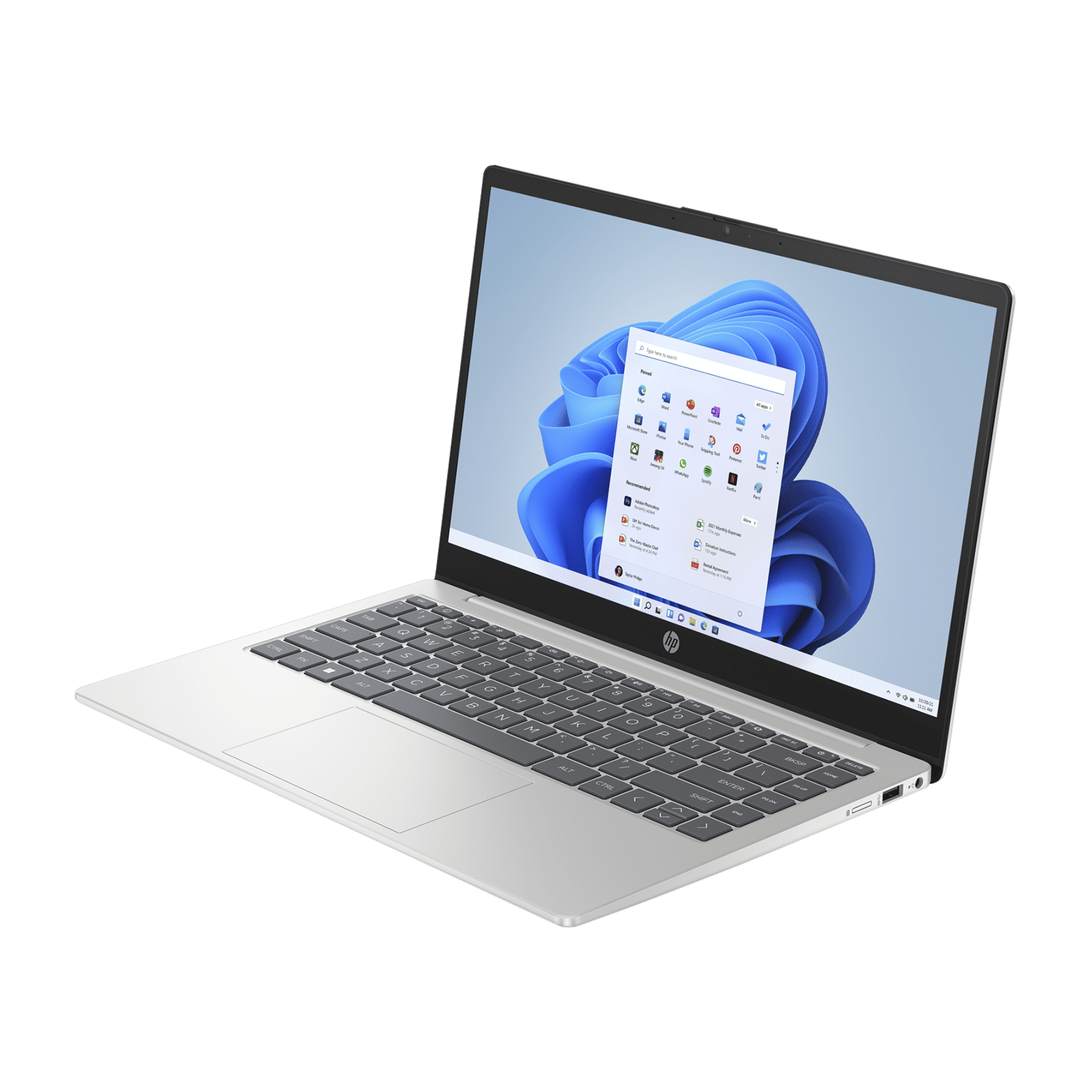 HP Pavilion 14-Ep0068TU Intel Core i3 (14 inch, 8GB, 512GB, Windows 11, MS Office 2021, Intel UHD Graphics, Full HD IPS Display, Natural Silver, 80D23PA)_2