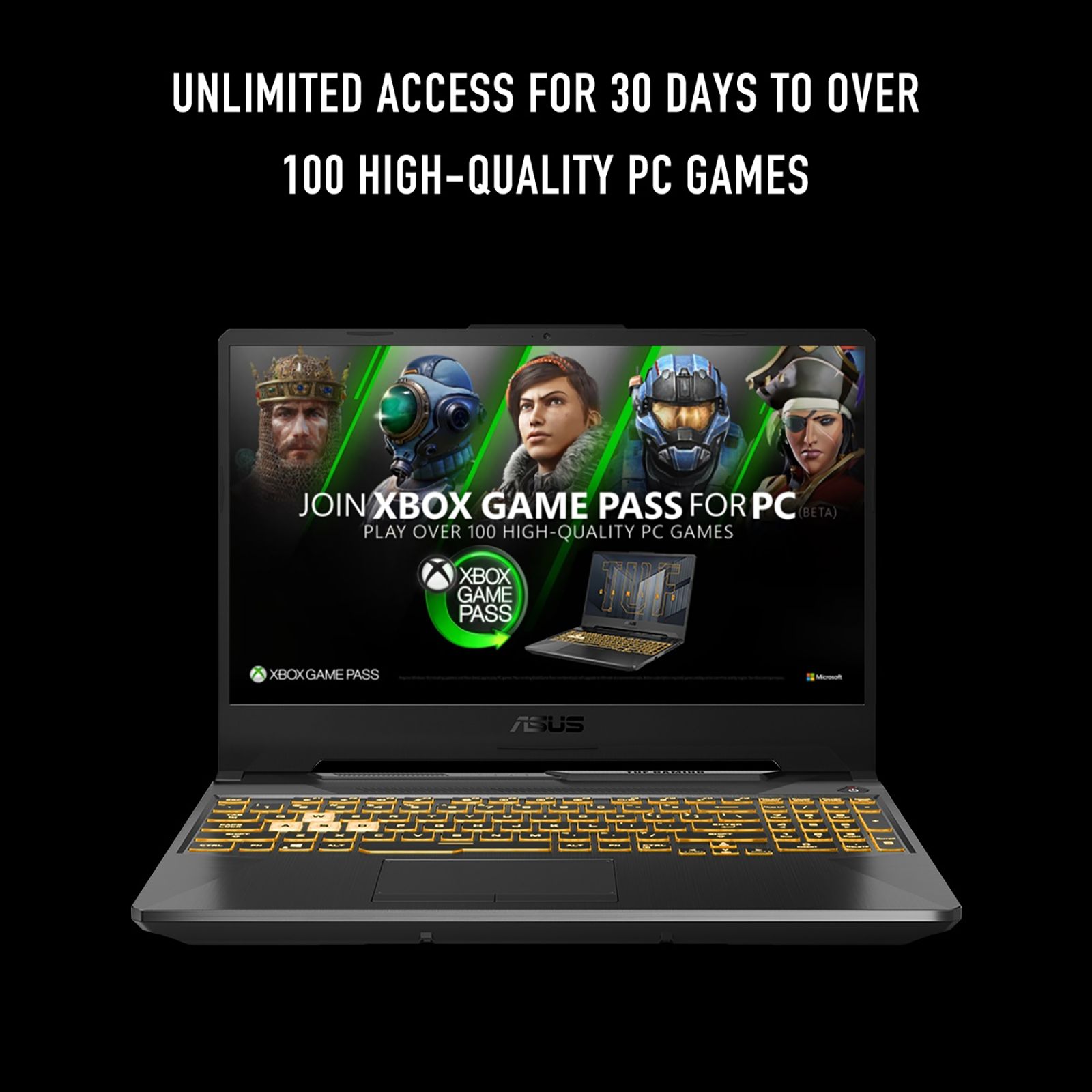 ASUS TUF Gaming F15 FX506HF-HN024WS Intel Core i5 11th Gen Gaming Laptop (8GB, 512GB SSD, Windows 11, 4GB GDDR6, 15.6 inch FHD IPS Display, MS Office 2021, Graphite Black, 2.3Kg)_16