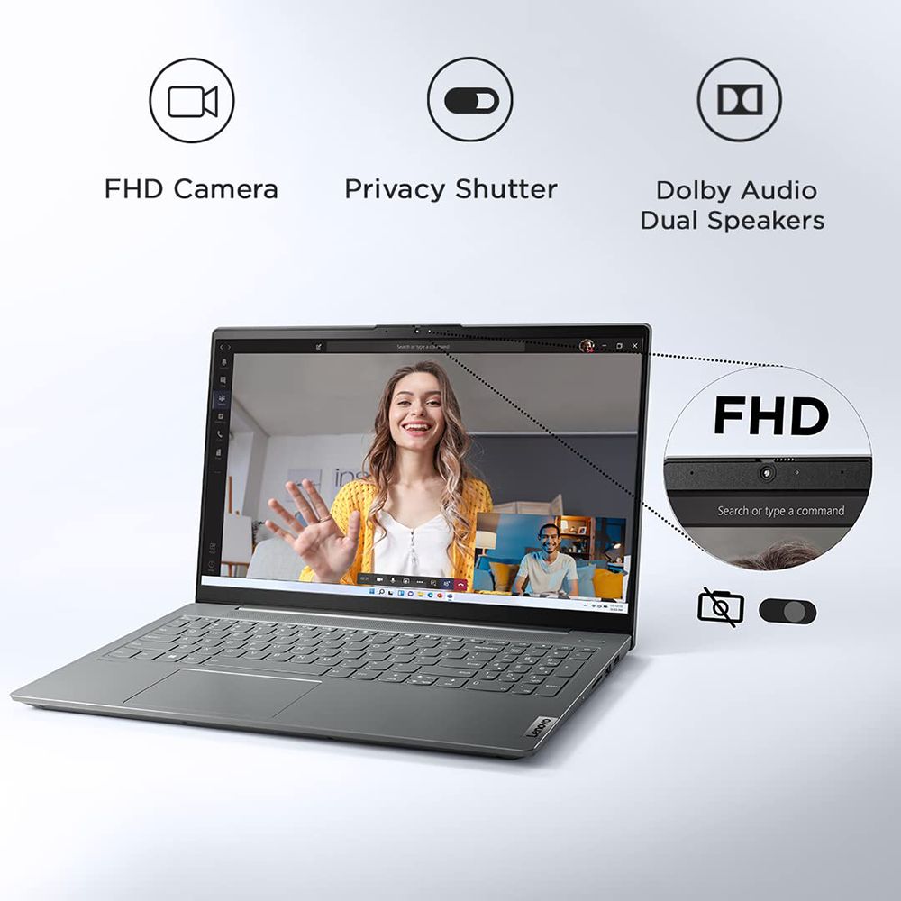 Lenovo IdeaPad Slim 5 Intel Core i5 12th Gen (15.6 inch, 16GB, 512GB, Windows 11, MS Office 2021, Intel Iris Xe, Full HD IPS Display, Storm Grey, 82SF008YIN)_13