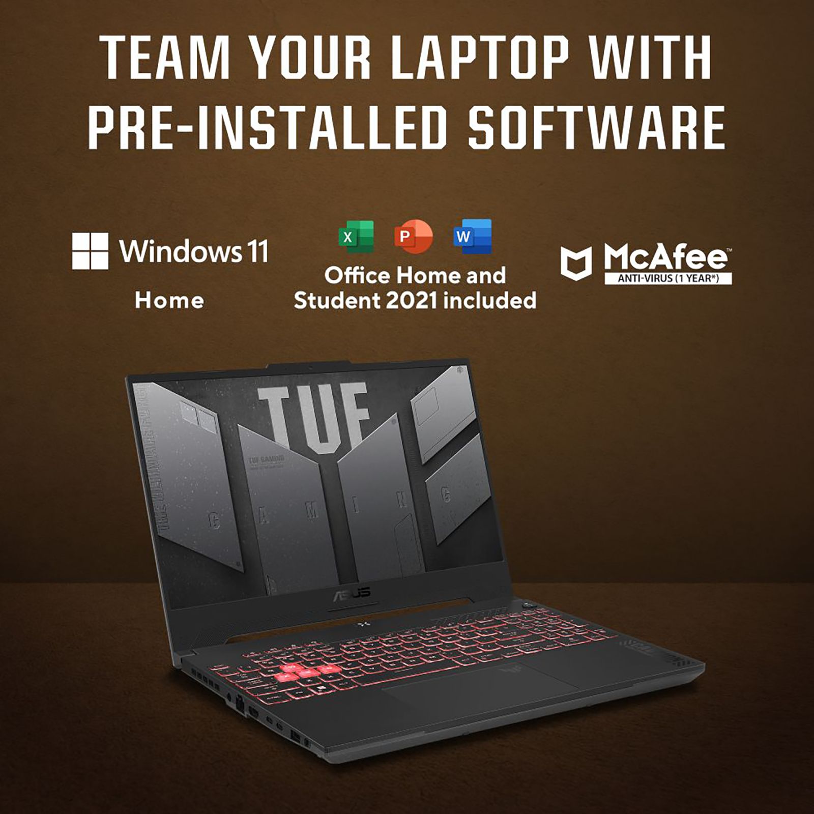 ASUS TUF FX507VU-LP083WS Gaming Intel Core i7 13th Gen (15.6 inch, 16GB, 512GB, Windows 11 Home, MS Office 2021, NVIDIA GeForce RTX 4050, Full HD IPS Display, Mecha Gray, 90NR0CJ7-M004N0)_9