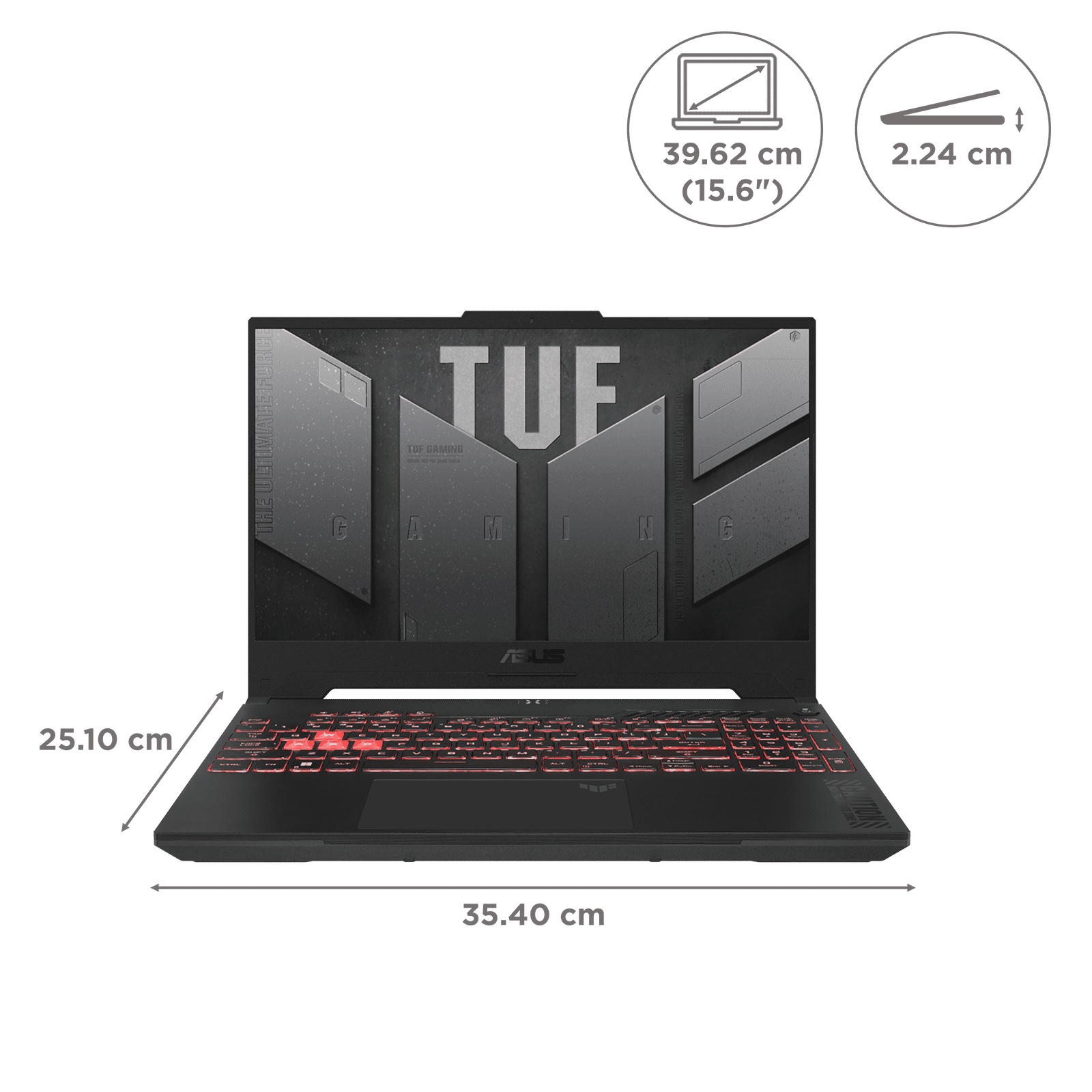 ASUS TUF Gaming FA577XU-LP041WS AMD Ryzen 9 Gaming Laptop (16GB, 1TB SSD, Windows 11 Home, 15.6 inch FHD IPS Display, MS Office 2021, Jaeger Gray, Kg)_2