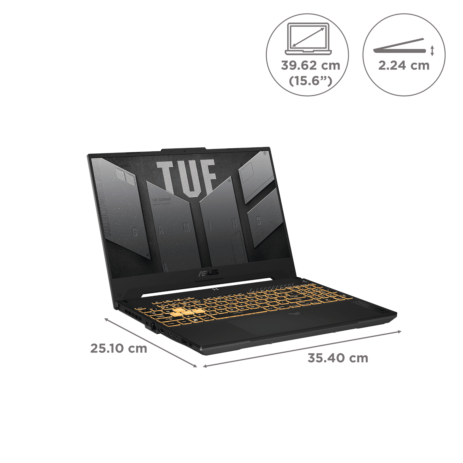ASUS TUF Gaming A15 FA577NU-LP082W AMD Ryzen 7 Gaming Laptop (16GB, 512GB SSD, Windows 11 Home, 6GB Graphics, 15.6 inch FHD IPS Display, Jaeger Gray, 2.2Kg) ASUS TUF Gaming A15 FA577NU-LP082W AMD Ryzen 7 Gaming Laptop (16GB, 512GB SSD, Windows 11 Home, 6GB Graphics, 15.6 inch FHD IPS Display, Jaeger Gray, 2.2Kg)_2