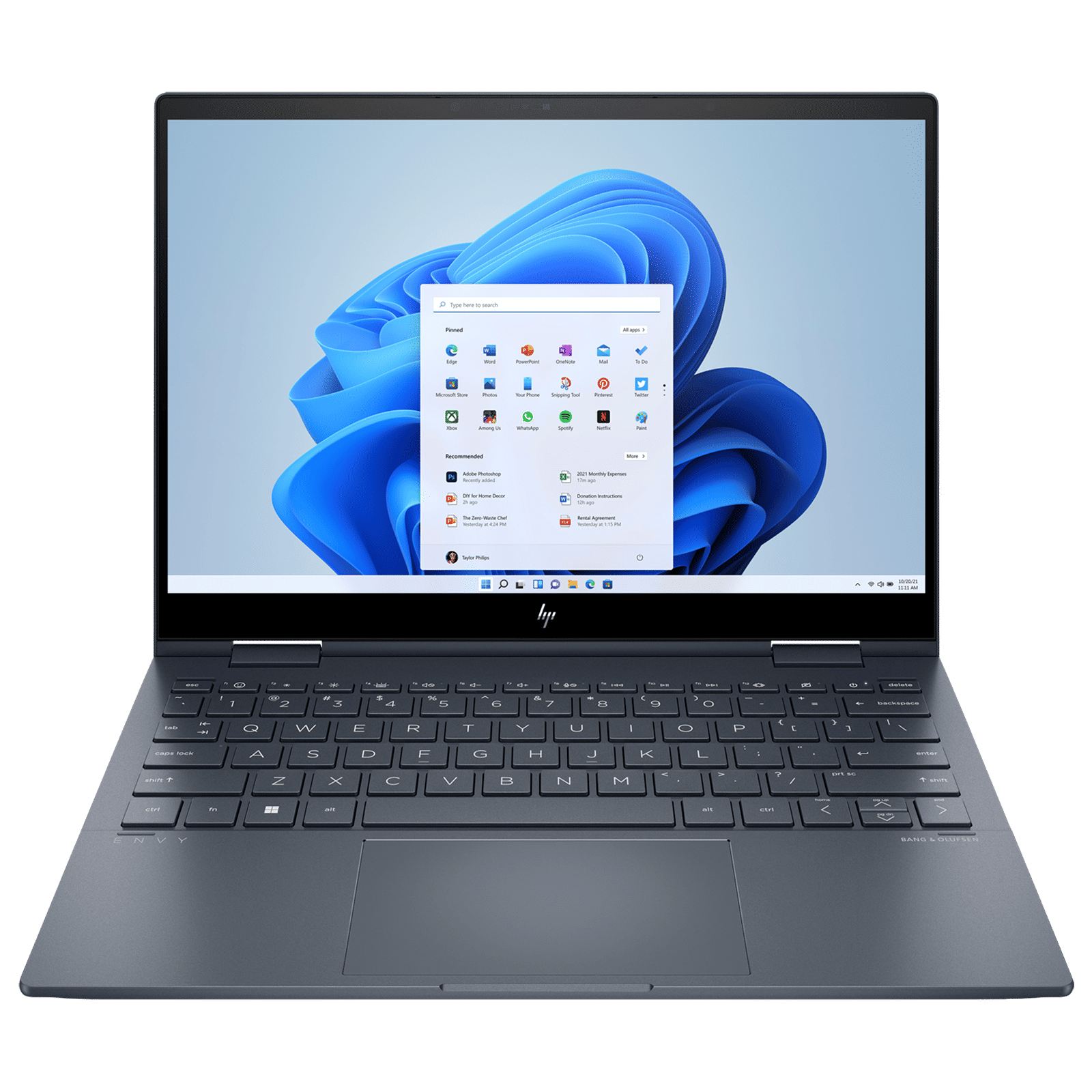 HP Envy 13 BF0142TU Intel Core i7 12th Gen (13.3 inch, 16GB, 512GB, Windows 11 Home, MS Office 2021, Intel Iris Xe, OLED Display, Space Blue, 81B48PA)_1