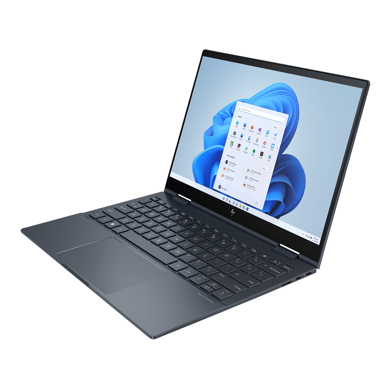 HP Envy 13 BF0142TU Intel Core i7 12th Gen (13.3 inch, 16GB, 512GB, Windows 11 Home, MS Office 2021, Intel Iris Xe, OLED Display, Space Blue, 81B48PA)_4