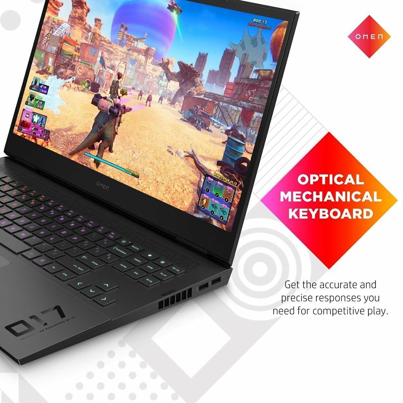 HP OMEN Intel Core i9 13th Gen (17.3 inch, 32GB, 1TB, Windows 11 Home, MS Office 2021, NVIDIA GeForce RTX 4080, QHD IPS Display, Shadow Black, 7K4J9PA)_12