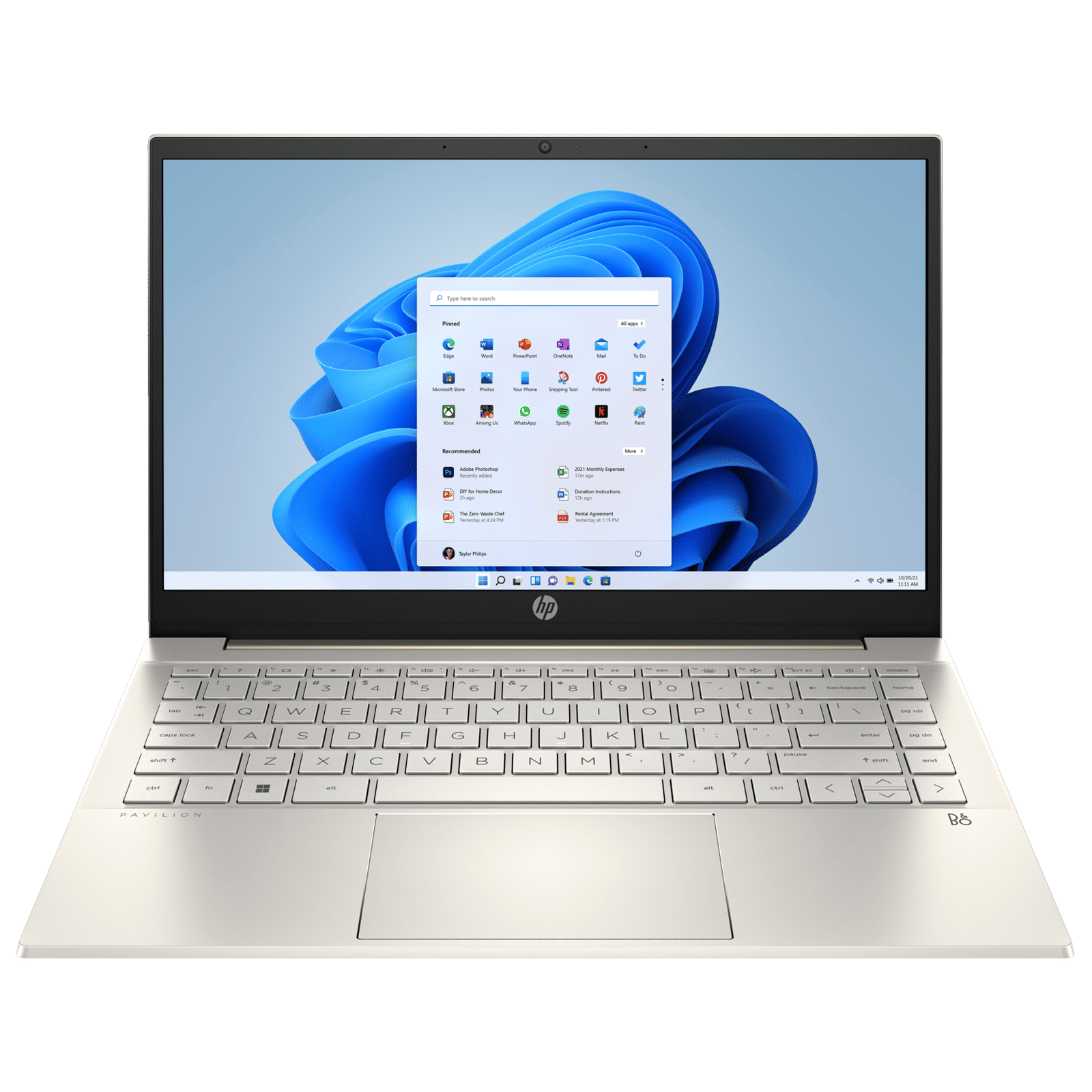 HP Pavilion 14-dv1043TU Intel Core i5 11th Gen (14 inch, 8GB, 512GB, Windows 11, MS Office 2021, Intel Iris Xe, FHD IPS Display, Warm Gold, 875Q1PA)_1
