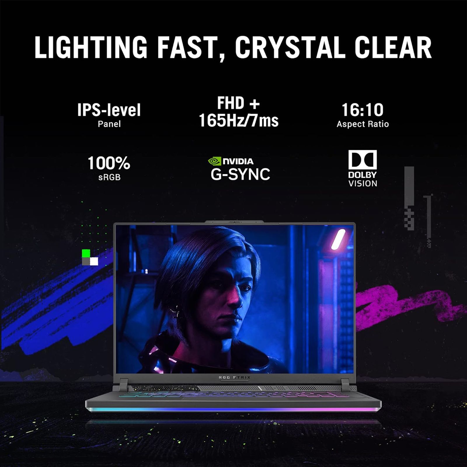 ASUS ROG Strix G16 G614JU-N3222WS Intel Core i5 13th Gen (16 inch, 16GB, 1TB, Windows 11 Home, MS Office 2021, NVIDIA GeForce RTX 4050, FHD Plus IPS Display, Volt Green, 90NR0CC2-M00D20) ASUS ROG Strix G16 G614JU-N3222WS Intel Core i5 13th Gen (16 inch, 16GB, 1TB, Windows 11 Home, MS Office 2021, NVIDIA GeForce RTX 4050, FHD Plus IPS Display, Volt Green, 90NR0CC2-M00D20)_9