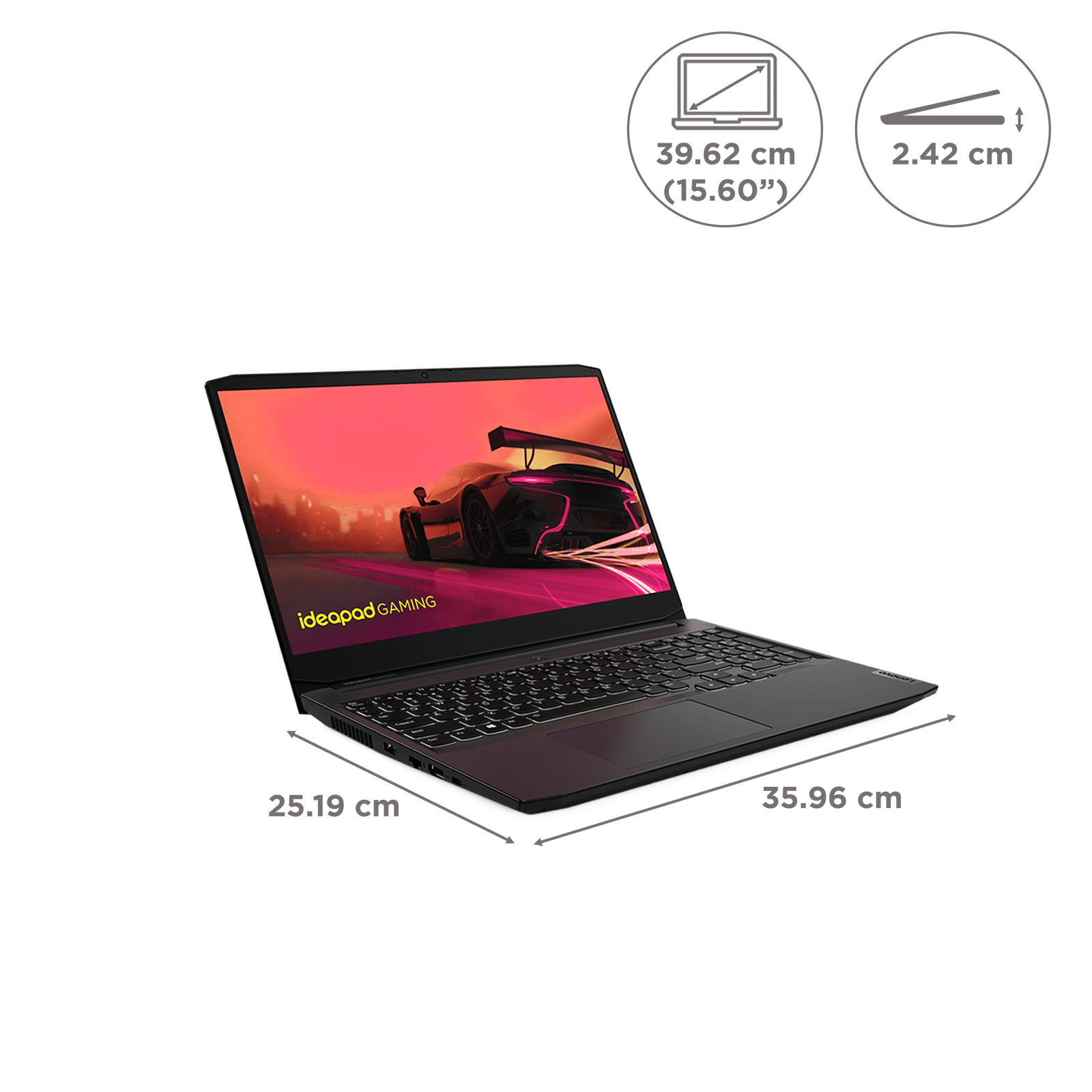 Lenovo IdeaPad Gaming 3 15ACH6 AMD Ryzen 5 (15.6 inch, 8GB, 512GB, Windows 11 Home, MS Office 2021, NVIDIA GeForce GTX 1650, FHD IPS Display, Shadow Black, 82K2025JIN) Lenovo IdeaPad Gaming 3 15ACH6 AMD Ryzen 5 (15.6 inch, 8GB, 512GB, Windows 11 Home, MS Office 2021, NVIDIA GeForce GTX 1650, FHD IPS Display, Shadow Black, 82K2025JIN)_2