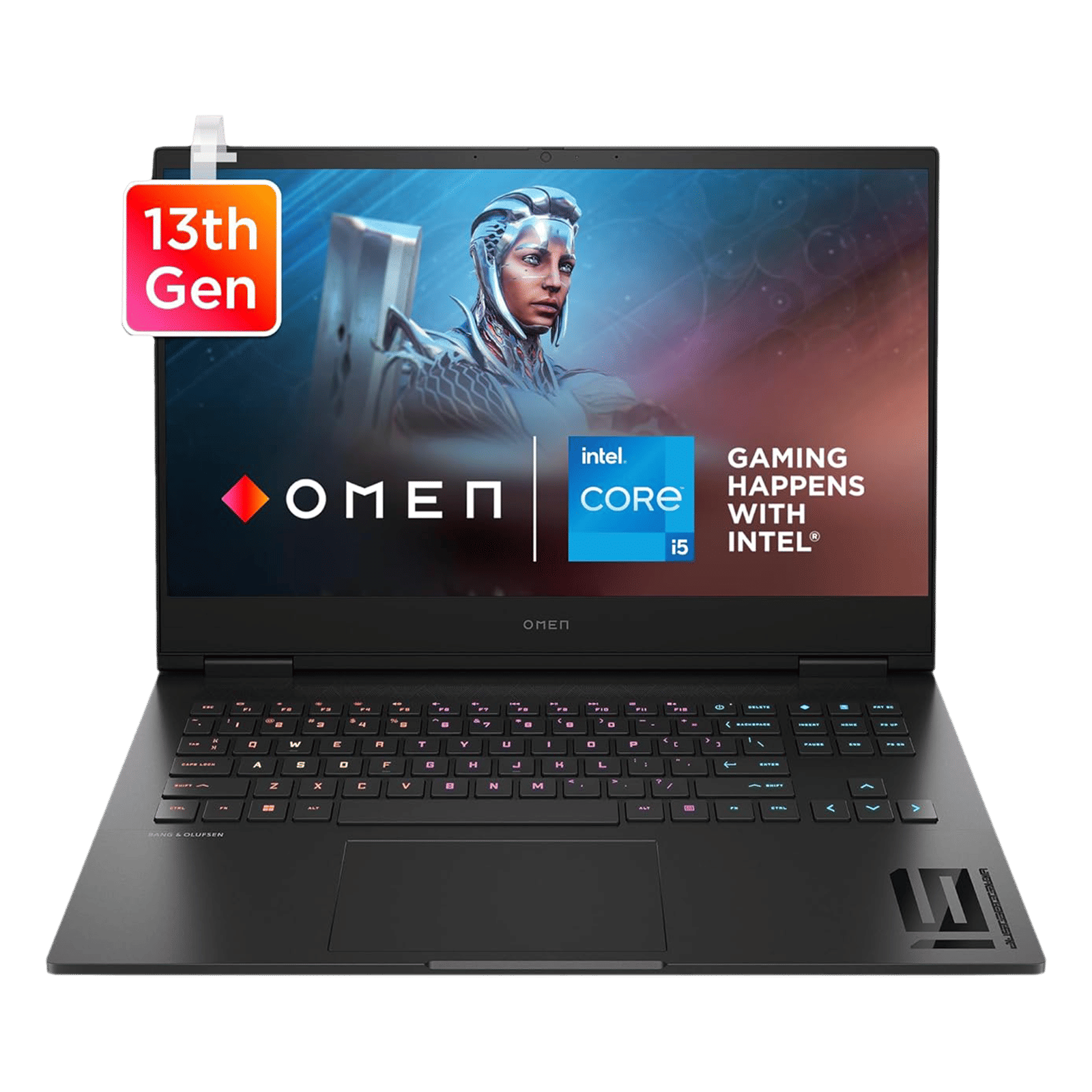 HP OMEN 16-wd0990TX Intel Core i5 13th Gen (16.1 inch, 16GB, 512GB, Windows 11 Home, MS Office 2021, NVIDIA GeForce RTX 4050, FHD IPS Display, Shadow Black, 88Y66PA)_1