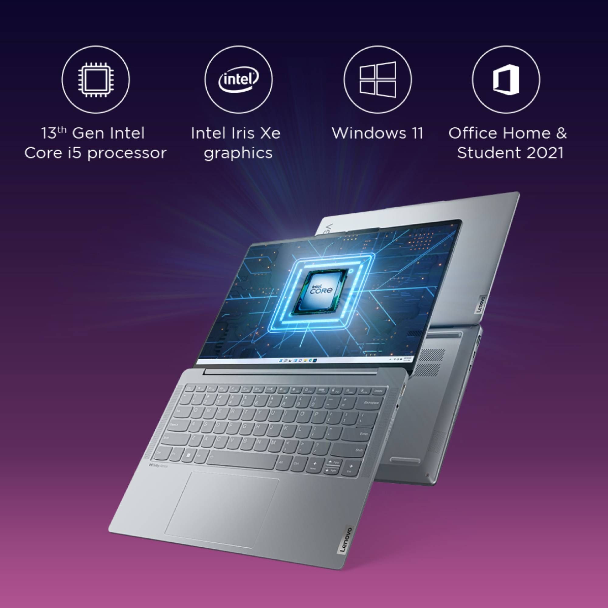 Lenovo Yoga Slim 6 14IRP8 Intel Core i5 13th Gen (14 inch, 16GB, 512GB, Windows 11 Home, MS Office 2021, Intel Iris Xe, WUXGA OLED Display, Storm Grey, 82WV0058IN) Lenovo Yoga Slim 6 14IRP8 Intel Core i5 13th Gen (14 inch, 16GB, 512GB, Windows 11 Home, MS Office 2021, Intel Iris Xe, WUXGA OLED Display, Storm Grey, 82WV0058IN)_10