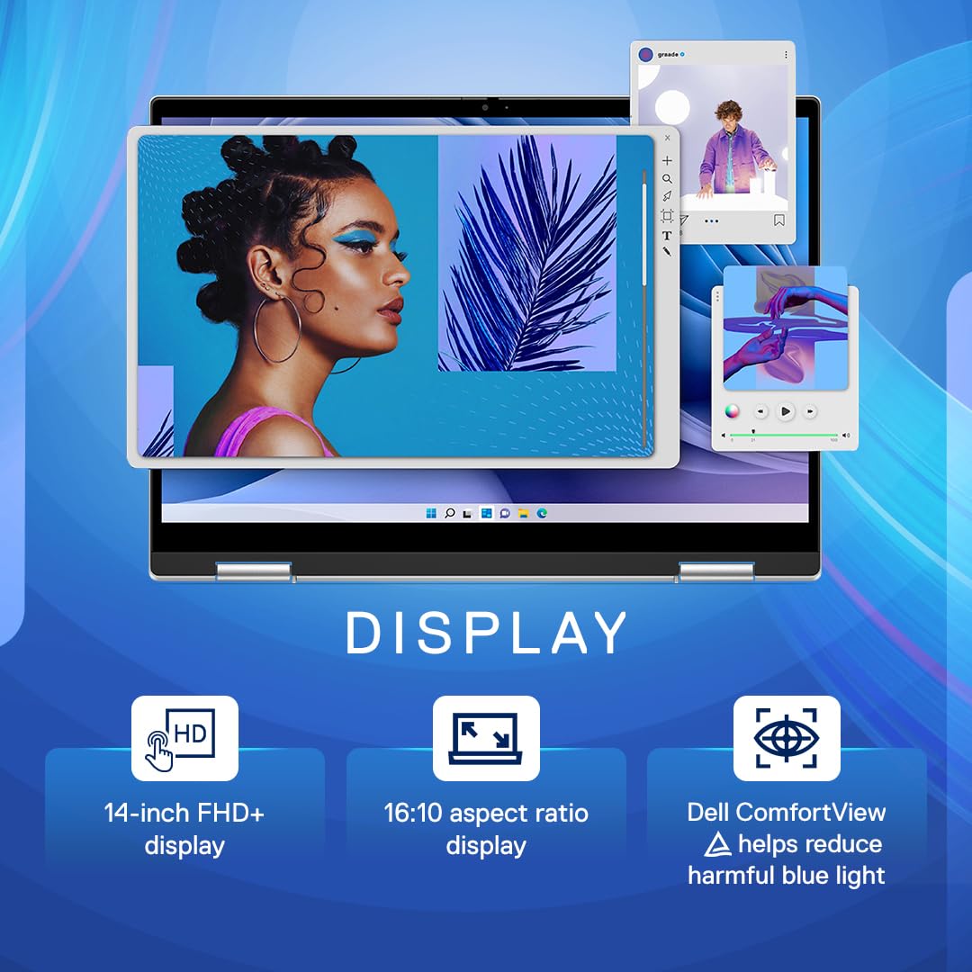 DELL Inspiron 7430 Intel Core i5 13th Gen (14 inch, 8GB, 512GB, Windows 11, MS Office 2021, Intel Iris Xe, FHD Plus Display, Platinum Silver, IC7430PXXWC001ORS1) DELL Inspiron 7430 Intel Core i5 13th Gen (14 inch, 8GB, 512GB, Windows 11, MS Office 2021, Intel Iris Xe, FHD Plus Display, Platinum Silver, IC7430PXXWC001ORS1)_13