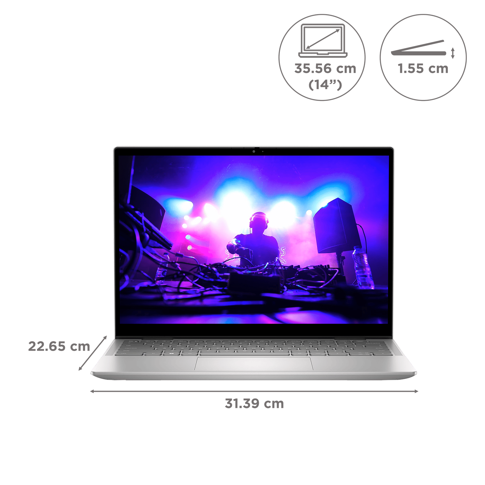 DELL Inspiron 7430 Intel Core i5 13th Gen (14 inch, 8GB, 512GB, Windows 11, MS Office 2021, Intel Iris Xe, FHD Plus Display, Platinum Silver, IC7430PXXWC001ORS1) DELL Inspiron 7430 Intel Core i5 13th Gen (14 inch, 8GB, 512GB, Windows 11, MS Office 2021, Intel Iris Xe, FHD Plus Display, Platinum Silver, IC7430PXXWC001ORS1)_2
