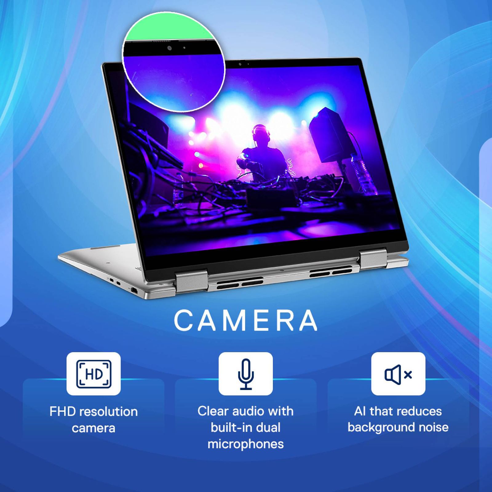 DELL Inspiron 7430 Intel Core i5 13th Gen (14 inch, 8GB, 512GB, Windows 11, MS Office 2021, Intel Iris Xe, FHD Plus Display, Platinum Silver, IC7430MH5K0M01ORS1)_8