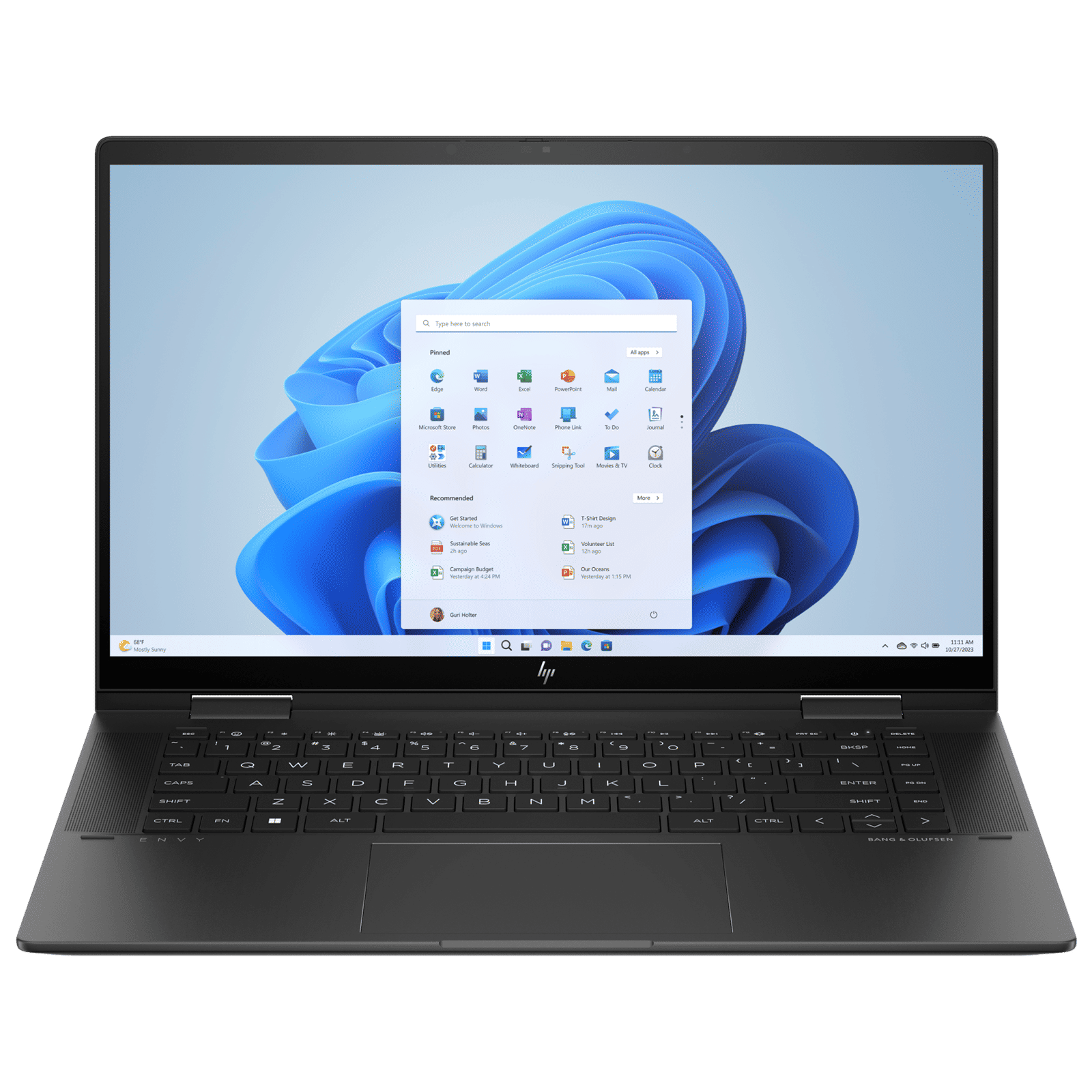 HP Envy x360 15-fh0014AU AMD Ryzen 5 (15.6 inch, 8GB, 512GB, Windows 11 Home, MS Office 2021, AMD Radeon, FHD IPS Display, Nightfall Black, 8C4S0PA)_2