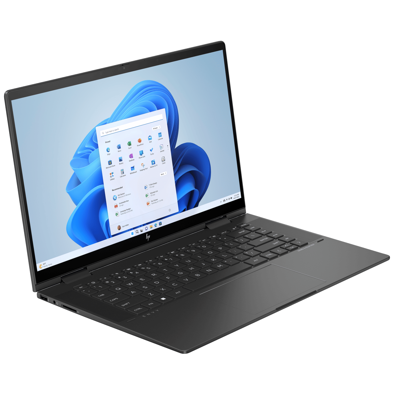 HP Envy x360 15-fh0016AU AMD Ryzen 5 (15.6 inch, 16GB, 512GB, Windows 11 Home, MS Office 2021, AMD Radeon, FHD OLED Display, Nightfall Black, 8C4S2PA)_6