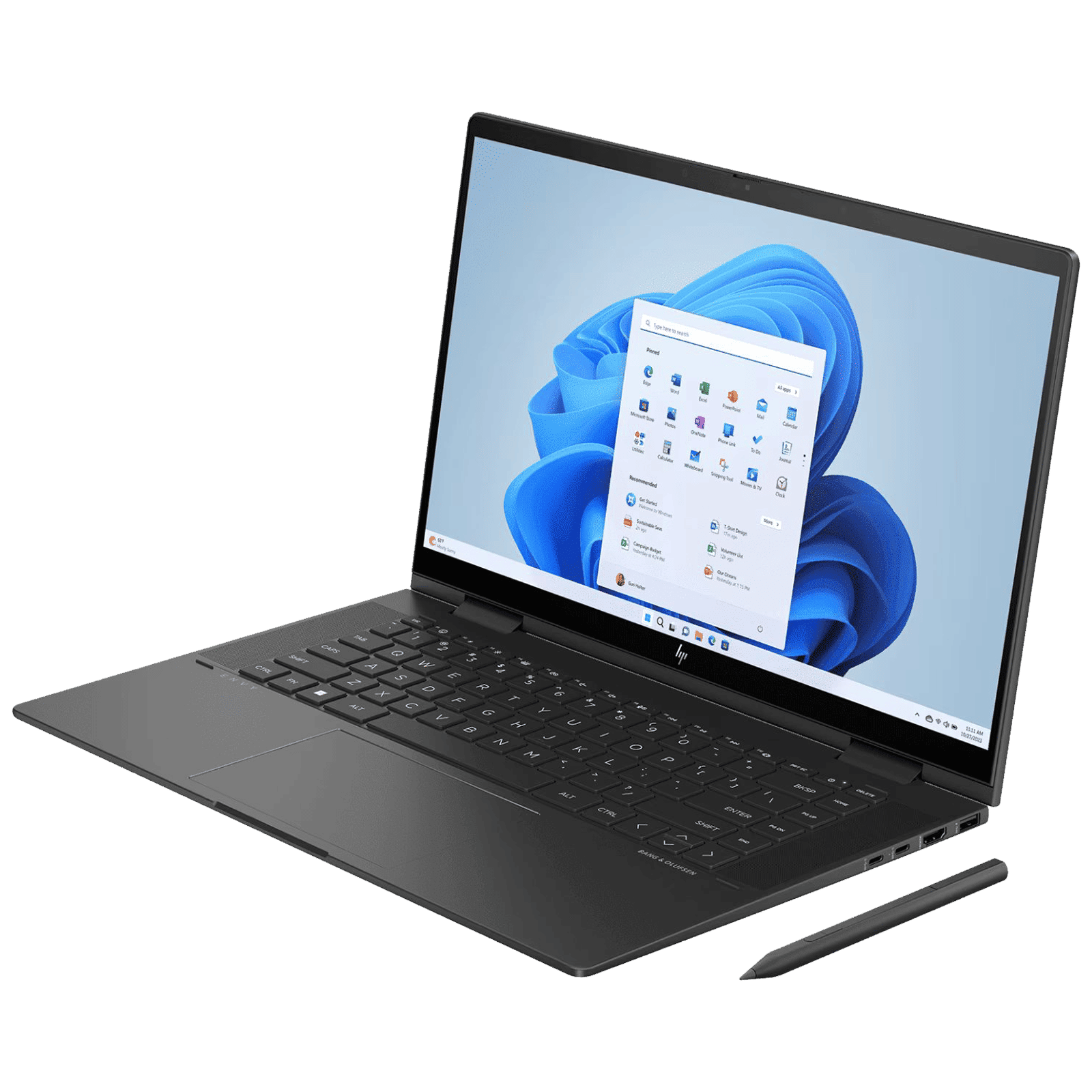 HP Envy x360 15-fe0027TU Intel Core i5 13th Gen (15.6 inch, 16GB, 512GB, Windows 11 Home, MS Office 2021, Intel Iris Xe, FHD IPS Display, Nightfall Black, 8C527PA)_5