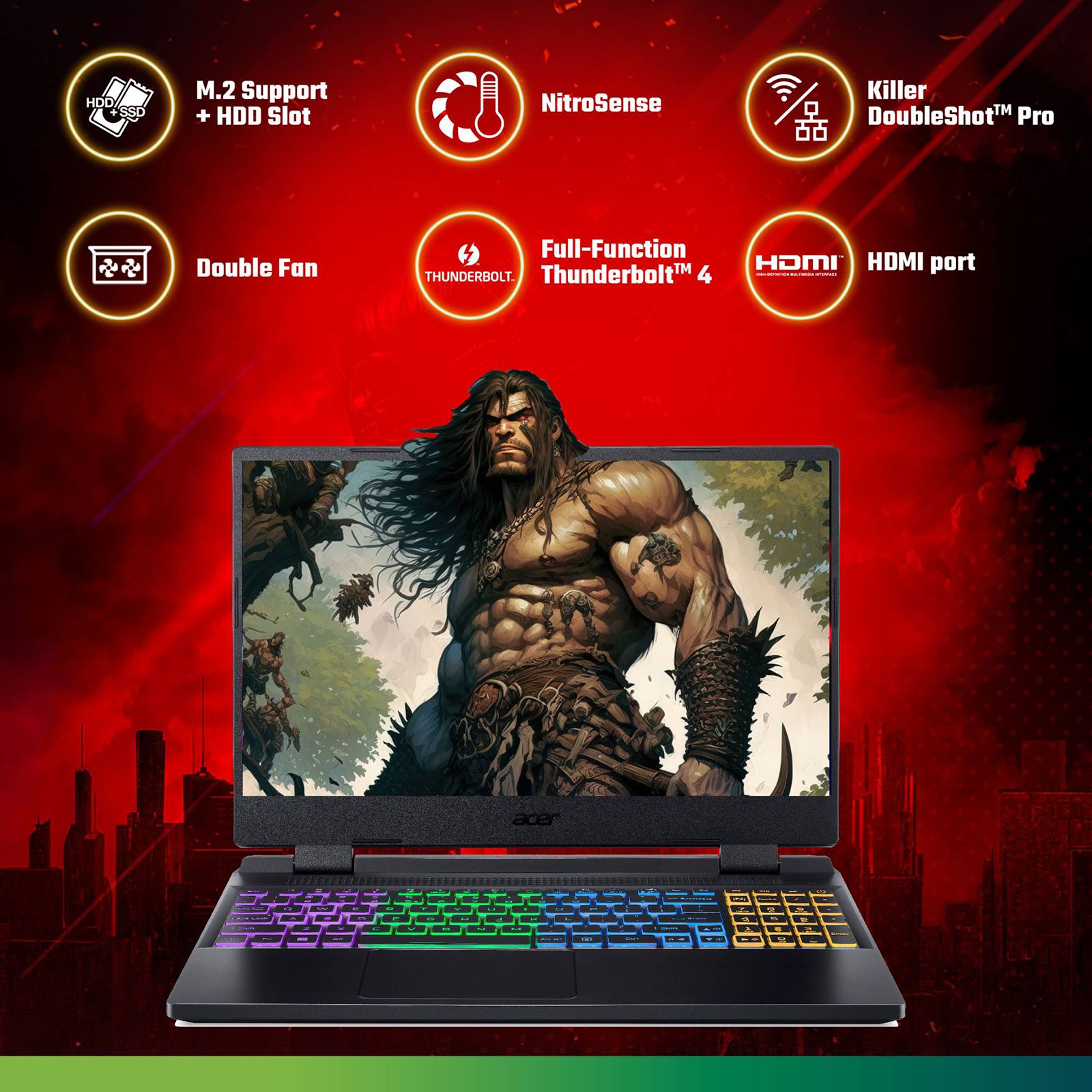 acer Nitro 5 Intel Core i7 12th Gen Gaming Laptop (16GB, 1TB SSD, Windows 11 Home, 8GB Graphics, 15.6 inch 165 Hz QHD IPS Display, NVIDIA GeForce RTX 3070 Ti, Black, 2.6 KG) acer Nitro 5 Intel Core i7 12th Gen Gaming Laptop (16GB, 1TB SSD, Windows 11 Home, 8GB Graphics, 15.6 inch 165 Hz QHD IPS Display, NVIDIA GeForce RTX 3070 Ti, Black, 2.6 KG)_8