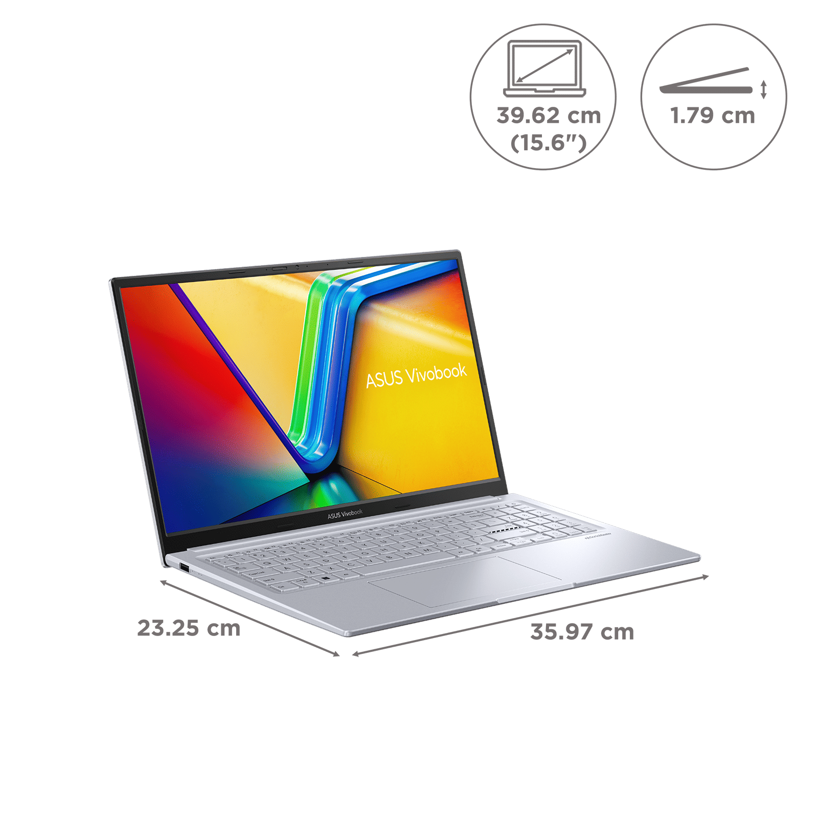 ASUS Vivobook 15X K3504VAB-NJ322WS Intel Core i3 13th Gen Thin and Light Laptop (8GB, 512GB SSD, Windows 11 Home, 15.6 inch Full HD LED-Backlit Display, MS Office 2021, Cool Silver, 1.6 KG) ASUS Vivobook 15X K3504VAB-NJ322WS Intel Core i3 13th Gen Thin and Light Laptop (8GB, 512GB SSD, Windows 11 Home, 15.6 inch Full HD LED-Backlit Display, MS Office 2021, Cool Silver, 1.6 KG)_2