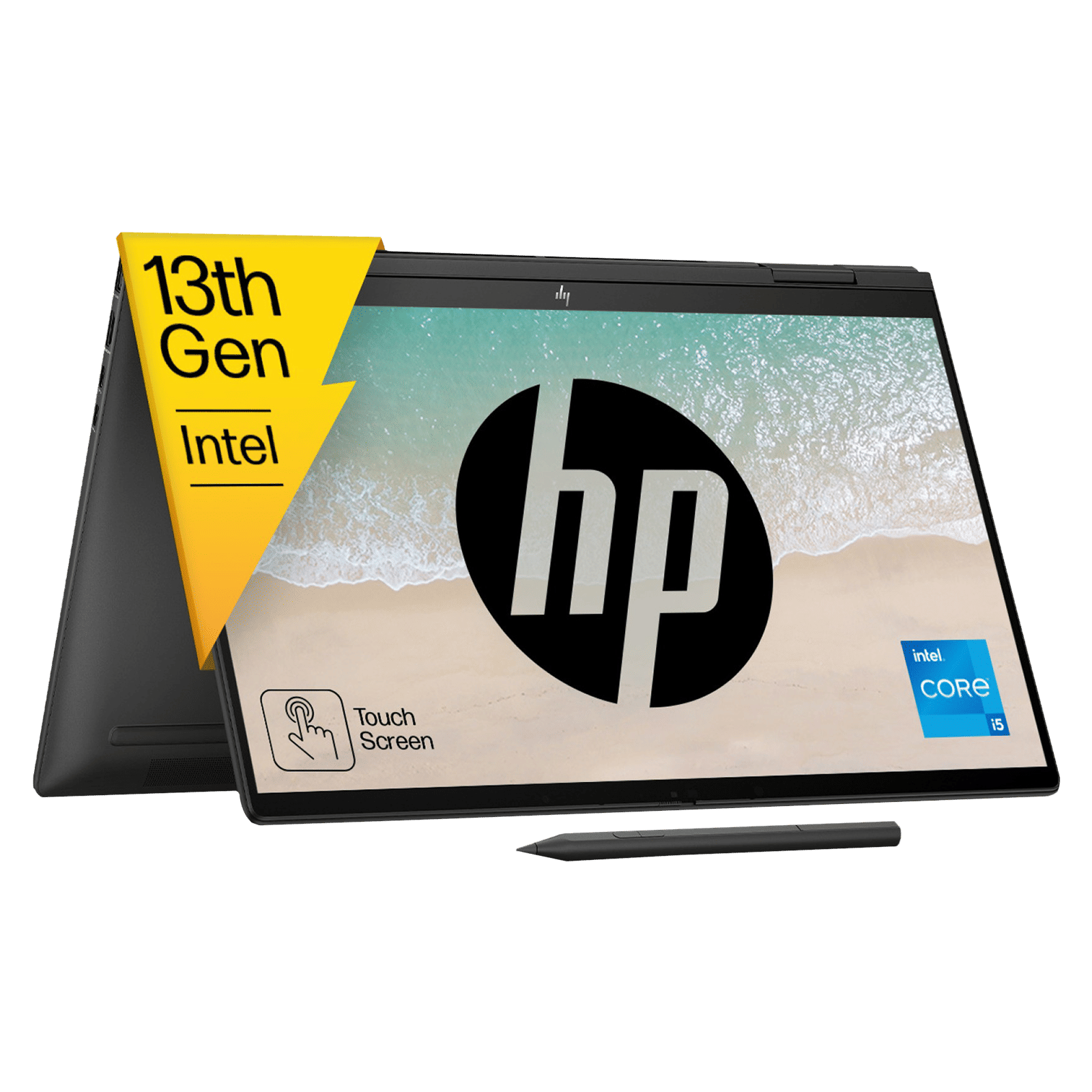 HP Envy x360 15-fe0028TU Intel Core i5 13th Gen (15.6 inch, 16GB, 512GB, Windows 11 Home, MS Office 2021, Intel Iris Xe, FHD OLED Display, Nightfall Black, 8C4R7PA) HP Envy x360 15-fe0028TU Intel Core i5 13th Gen (15.6 inch, 16GB, 512GB, Windows 11 Home, MS Office 2021, Intel Iris Xe, FHD OLED Display, Nightfall Black, 8C4R7PA)_1