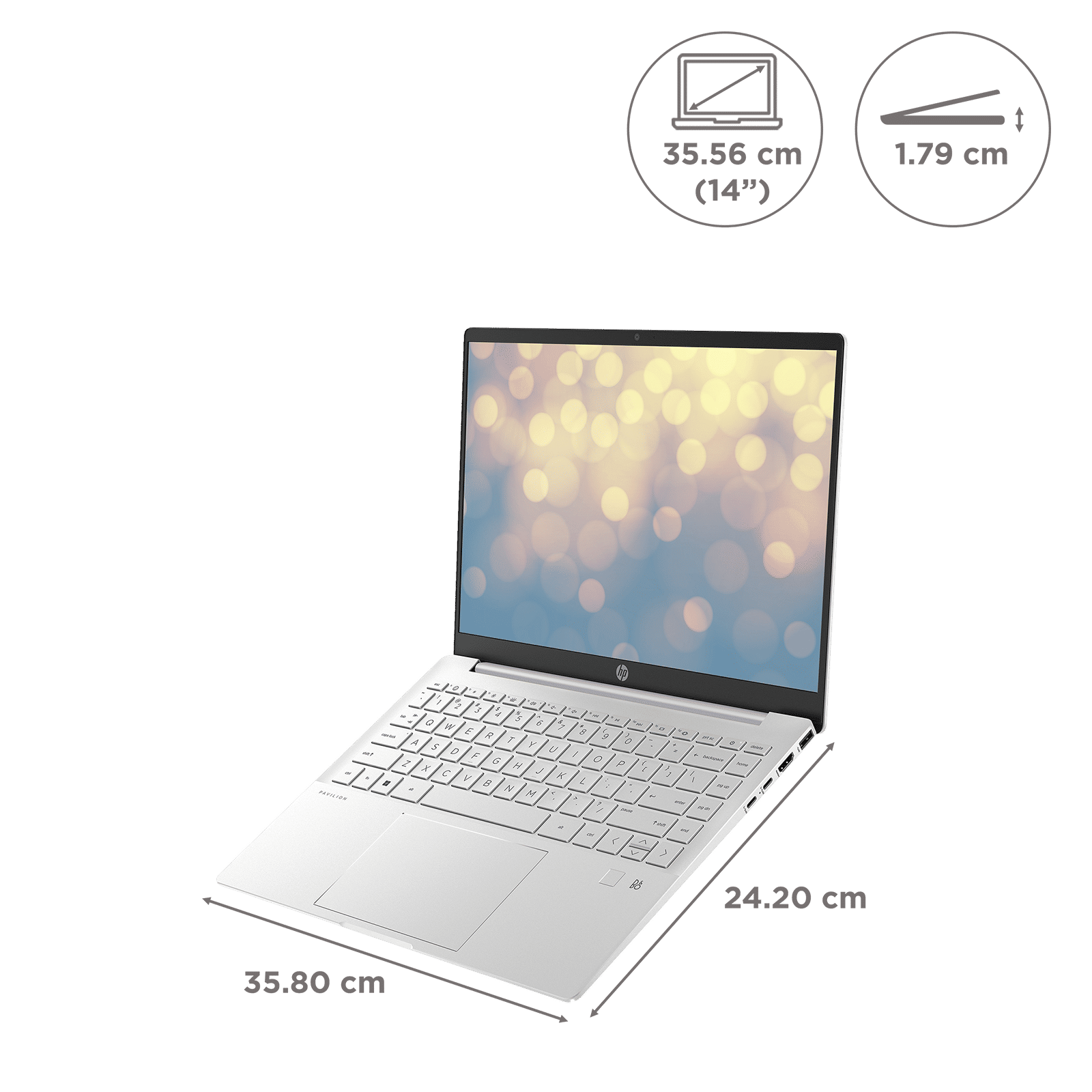 HP Pavilion 14-ek1074TU Intel Core i5 13th Gen (14 inch, 16GB, 512GB, Windows 11 Home, MS Office 2021, Intel UHD, FHD IPS Display, Natural Silver, 8C5H5PA) HP Pavilion 14-ek1074TU Intel Core i5 13th Gen (14 inch, 16GB, 512GB, Windows 11 Home, MS Office 2021, Intel UHD, FHD IPS Display, Natural Silver, 8C5H5PA)_2