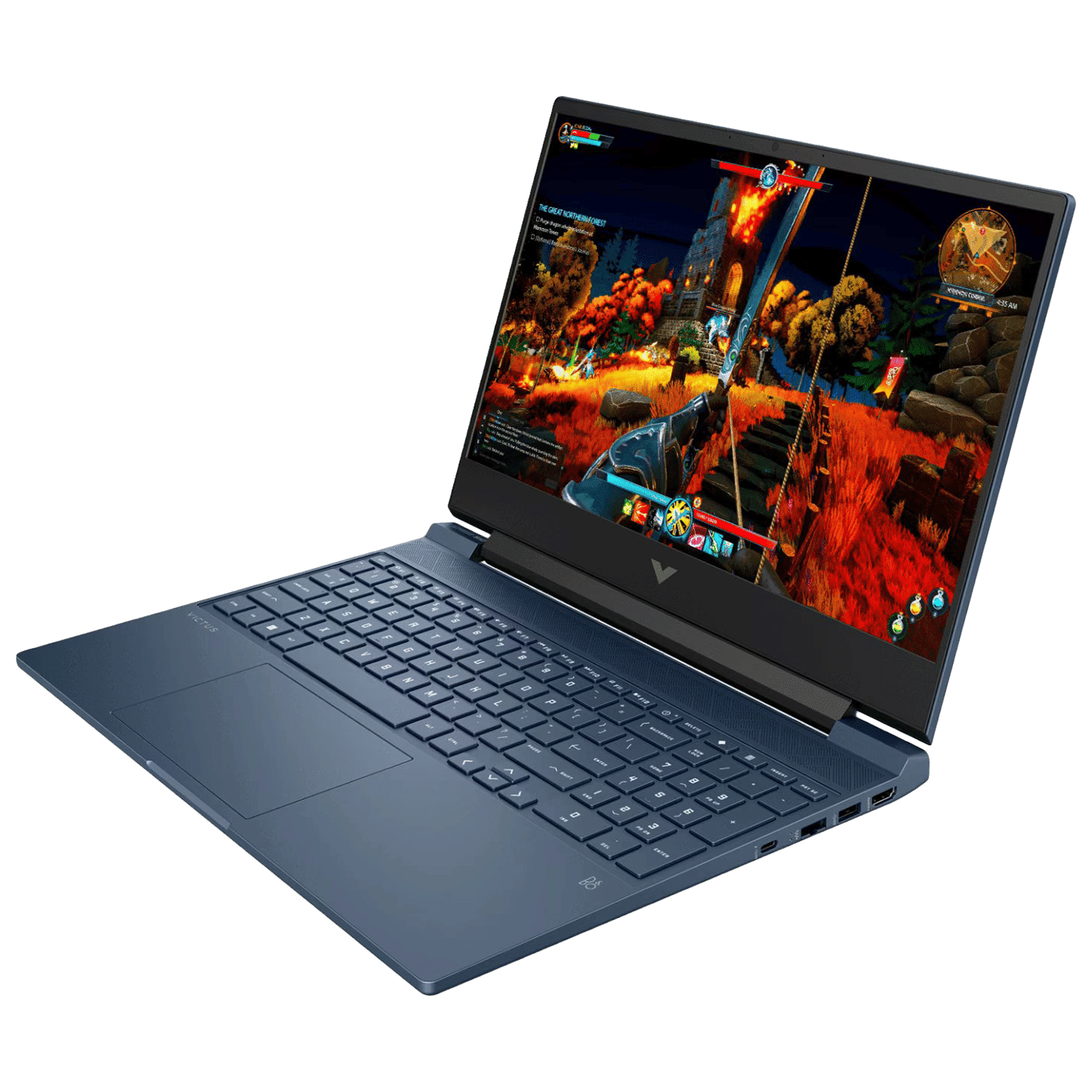 HP Victus 15-fb0147AX AMD Ryzen 5 (15.6 inch, 8GB, 512GB, Windows 11 Home, AMD Radeon RX 6500M, Full HD IPS Display, Performance Blue, 8F503PA)_4