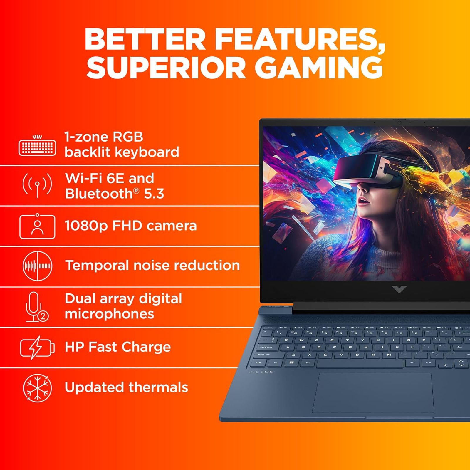 HP Victus 16-s0089AX AMD Ryzen 7 Laptop (16GB, 1TB, Windows 11 Home, 16.1 inch Full HD IPS Display, MS Office 2021, Performance Blue, 2.29 KG)_11