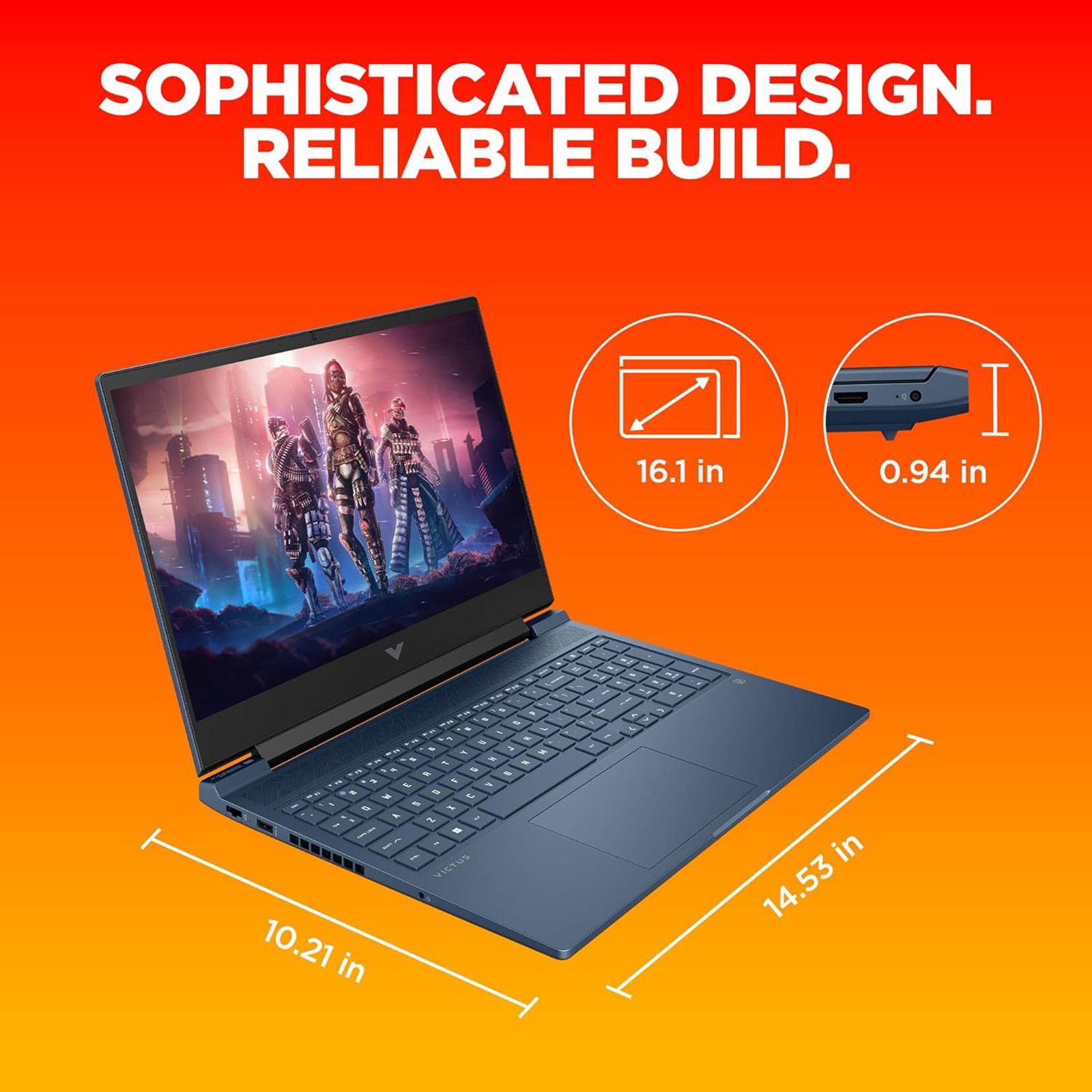HP Victus 16-s0089AX AMD Ryzen 7 Laptop (16GB, 1TB, Windows 11 Home, 16.1 inch Full HD IPS Display, MS Office 2021, Performance Blue, 2.29 KG)_15