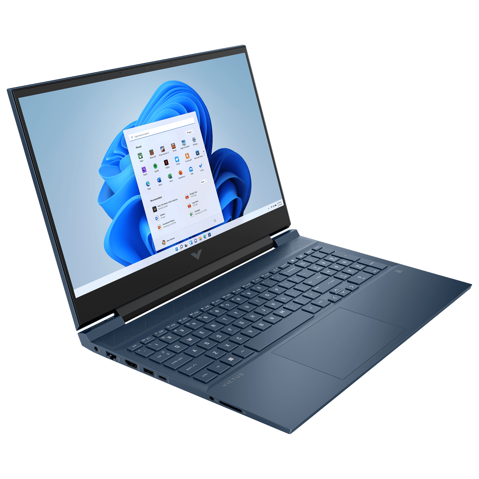 HP Victus 16-s0089AX AMD Ryzen 7 Laptop (16GB, 1TB, Windows 11 Home, 16.1 inch Full HD IPS Display, MS Office 2021, Performance Blue, 2.29 KG)_7