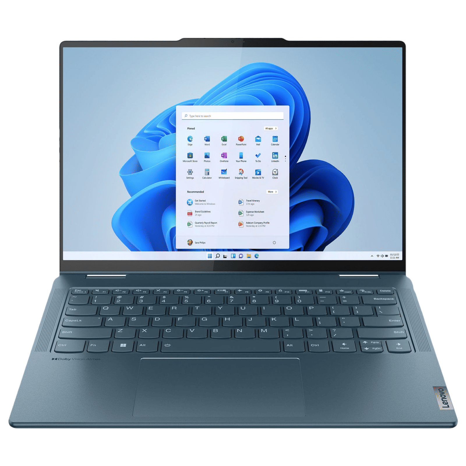 Lenovo Yoga 7 14IRL8 Intel Core i7 13th Gen (14 inch, 16GB, 512GB, Windows 11 Home, MS Office 2021, Intel Iris Xe Graphics, OLED Display, Tidal Teal, 82YL005YIN)_1