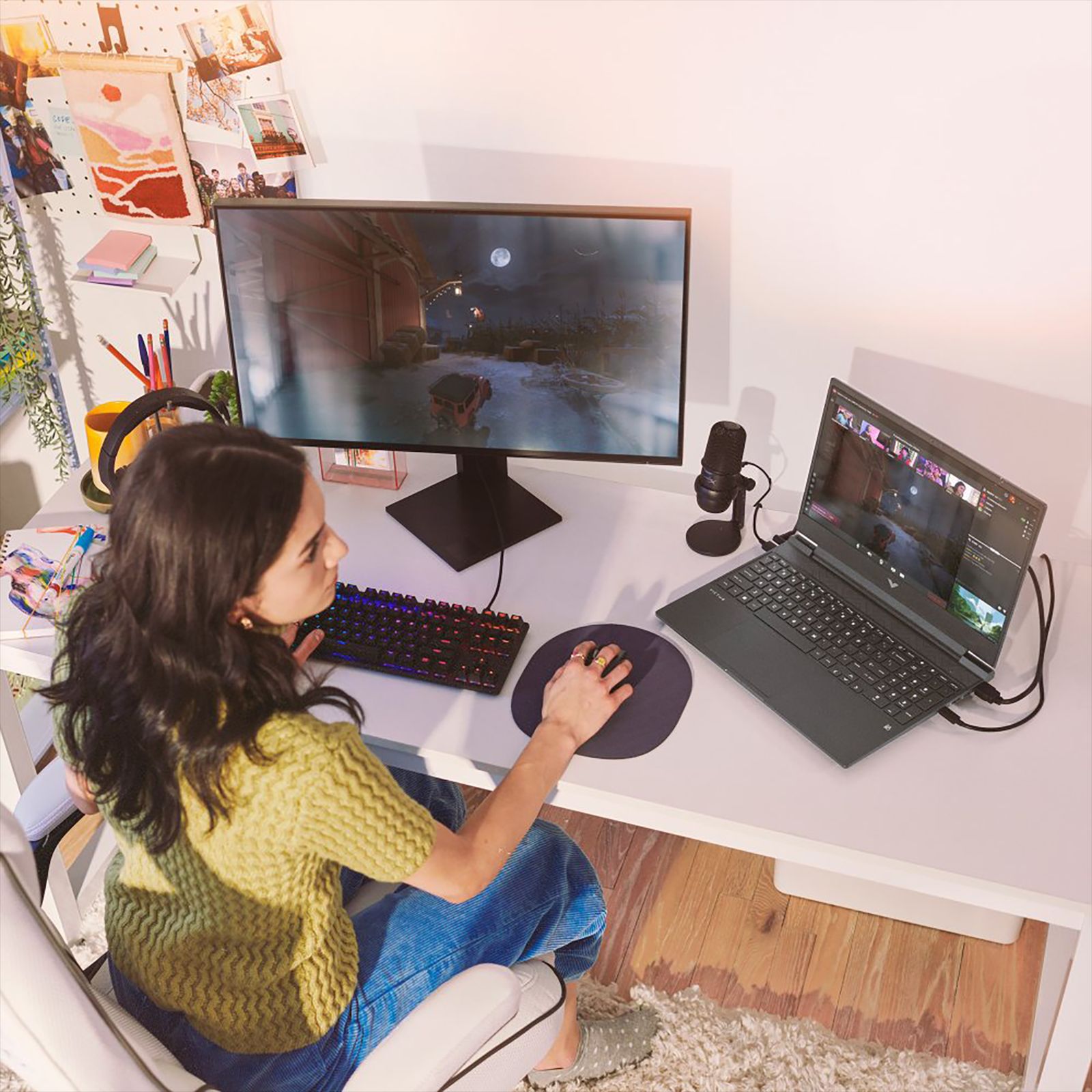HP Victus 15-fb1018AX AMD Ryzen 5 (15.6 inch, 8GB, 512GB, Windows 11 Home, MS Office 2021, NVIDIA GeForce RTX 2050, FHD IPS Display, Mica Silver, 8R048PA)_8