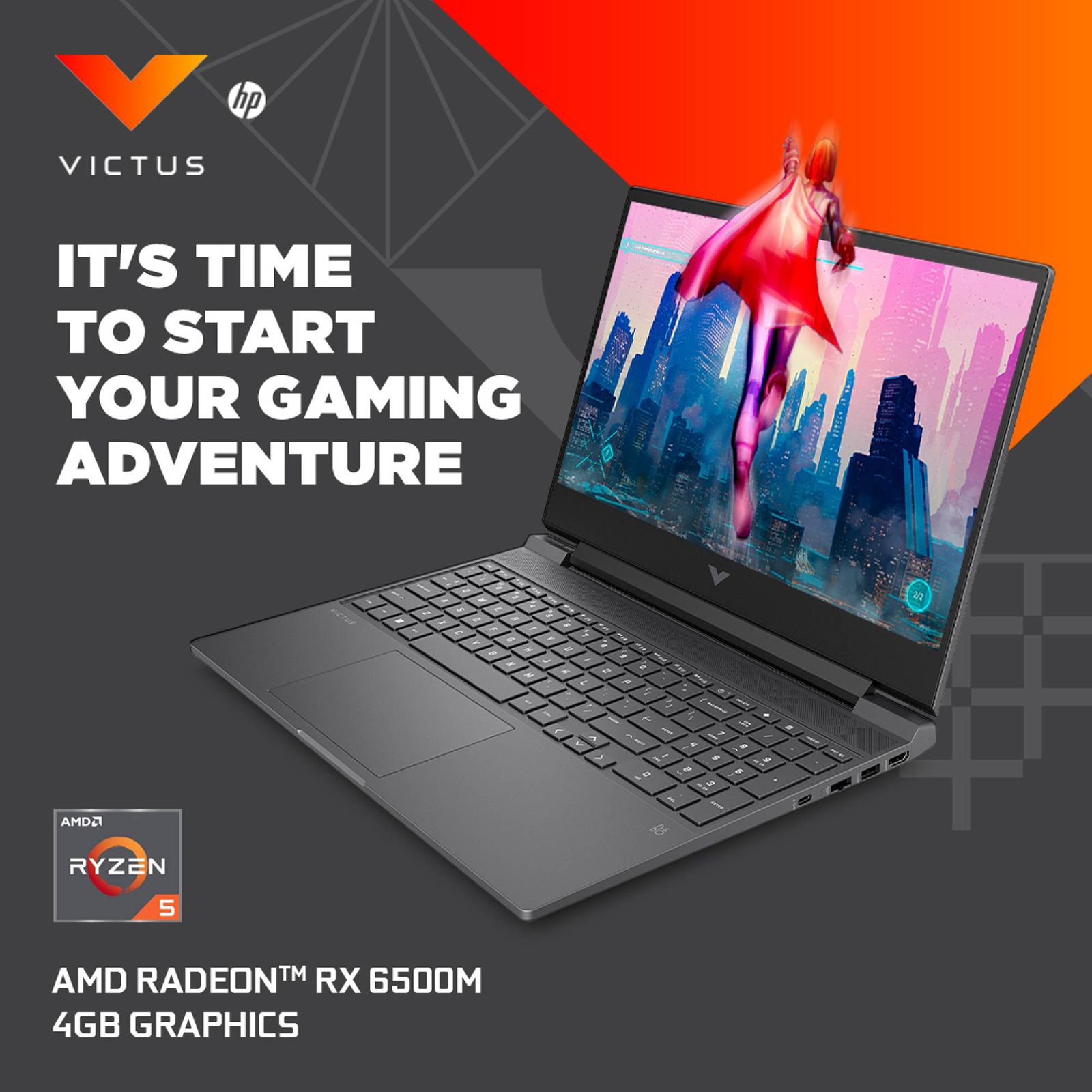 HP Victus 15-fb1018AX AMD Ryzen 5 (15.6 inch, 8GB, 512GB, Windows 11 Home, MS Office 2021, NVIDIA GeForce RTX 2050, FHD IPS Display, Mica Silver, 8R048PA)_17
