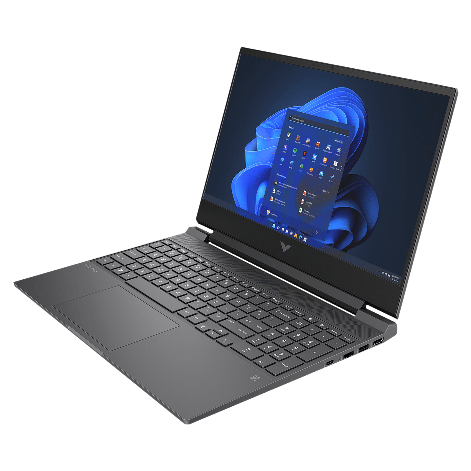HP Victus 15-fb1018AX AMD Ryzen 5 (15.6 inch, 8GB, 512GB, Windows 11 Home, MS Office 2021, NVIDIA GeForce RTX 2050, FHD IPS Display, Mica Silver, 8R048PA)_4