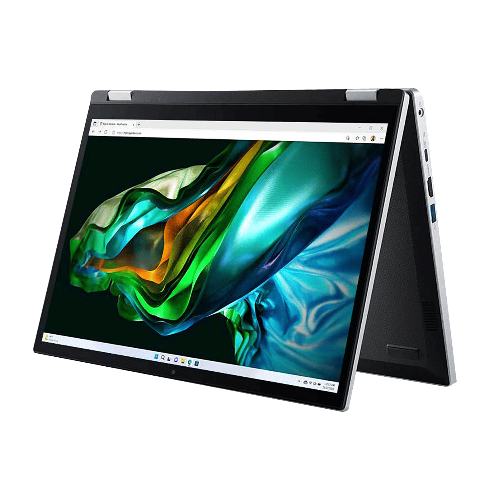 acer Aspire 3 Spin14 Intel Core i3 2-in-1 Laptop (8GB, 512GB SSD, Windows 11 Home, 14 inch WUXGA IPS Display, MS Office 2021, Pure Silver, 1.54 KG) acer Aspire 3 Spin14 Intel Core i3 2-in-1 Laptop (8GB, 512GB SSD, Windows 11 Home, 14 inch WUXGA IPS Display, MS Office 2021, Pure Silver, 1.54 KG)_1