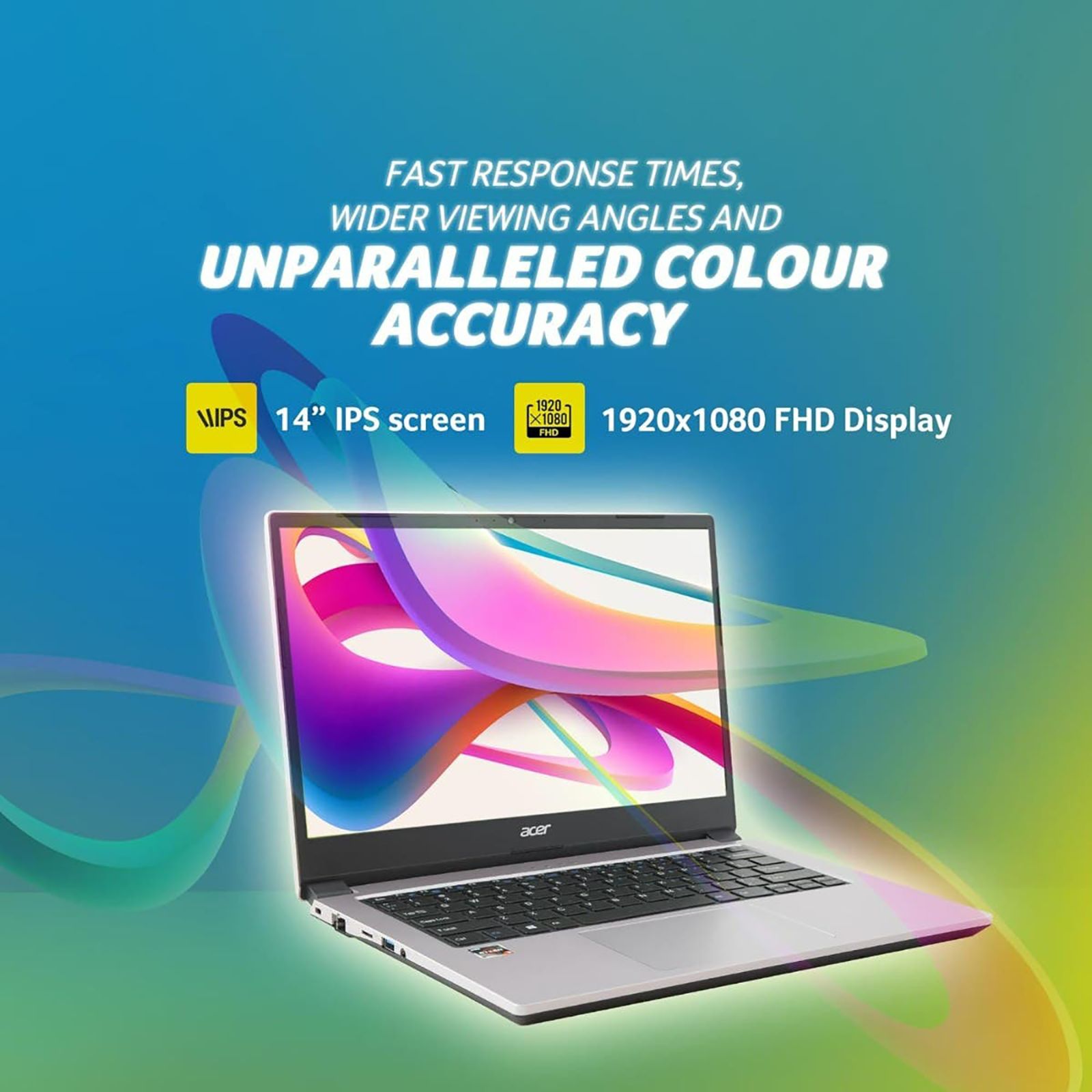 acer One Z2-493 AMD Ryzen 3 Thin and Light Laptop (8GB, 512GB SSD, Windows 11 Home, 14 inch HD Display, MS Office 2021, Rose Gold, 1.6 KG)_10