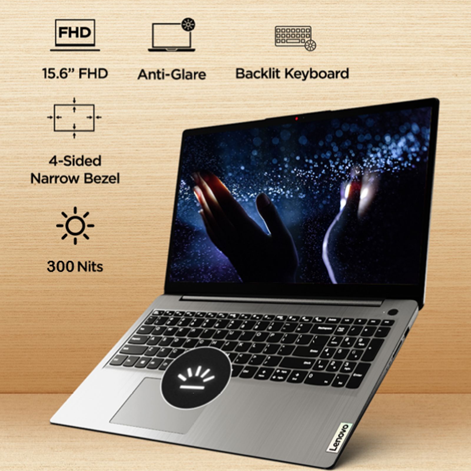 Lenovo Slim 3 Intel Core i5 11th Gen (15.6 inch, 16GB, 512GB, Windows 11, MS Office 2021, Intel UHD Graphics, Full HD Display, Arctic Grey, 82H803LMIN)_6