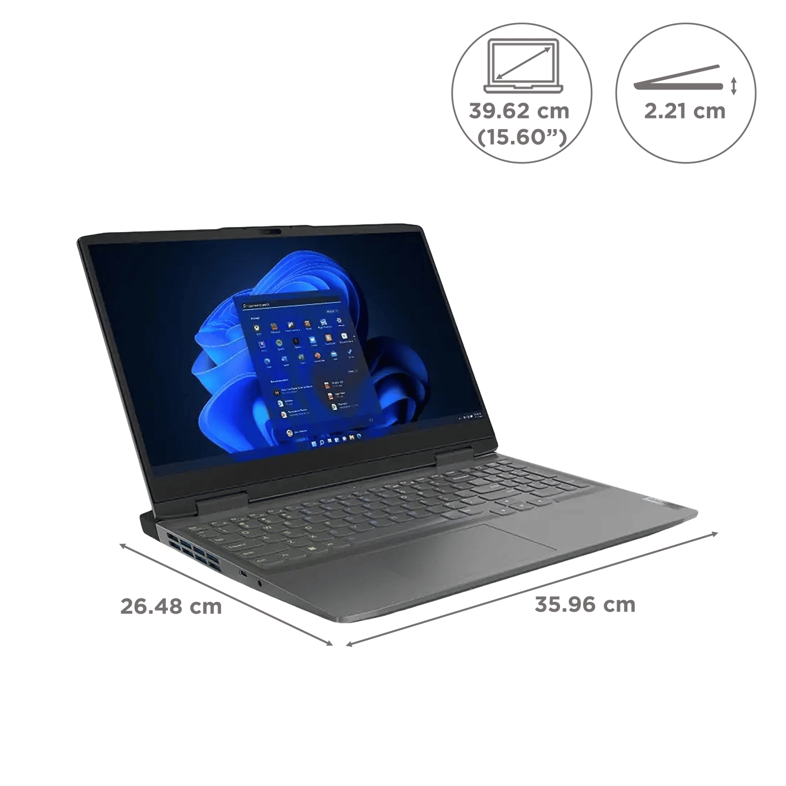 Lenovo LOQ 15IRH8 Intel Core i7 13th Gen Gaming Laptop (16GB, 512GB, Windows 11 Home, 8GB, 15.6 inch 144 Hz Full HD IPS Display,NVIDIA GeForce RTX 4060, MS Office Home & Student 2021, Storm Grey, 2.4 KG) Lenovo LOQ 15IRH8 Intel Core i7 13th Gen Gaming Laptop (16GB, 512GB, Windows 11 Home, 8GB, 15.6 inch 144 Hz Full HD IPS Display,NVIDIA GeForce RTX 4060, MS Office Home & Student 2021, Storm Grey, 2.4 KG)_2