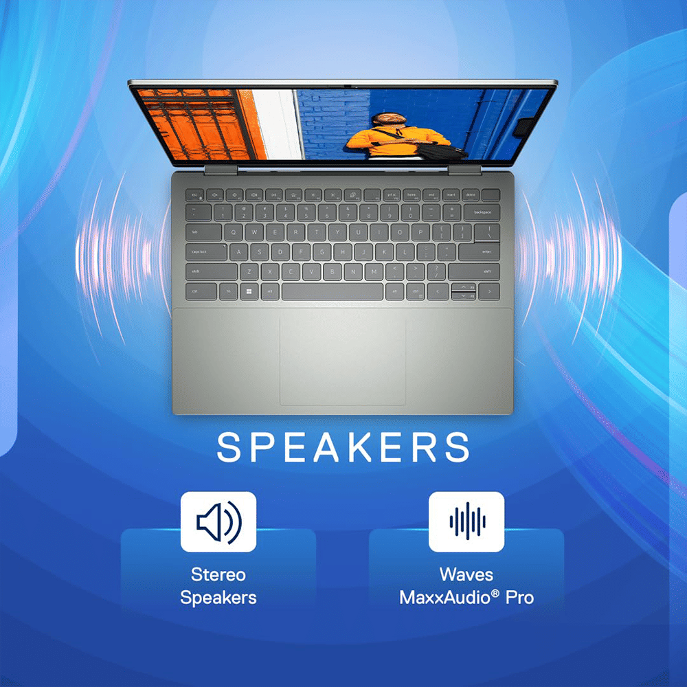 DELL Inspiron 7425 AMD Ryzen 5 (14 inch, 8GB, 512GB, Windows 11 Home, MS Office 2021, AMD Radeon, FHD Plus Display, Pebble, D560732WIN9P)_18