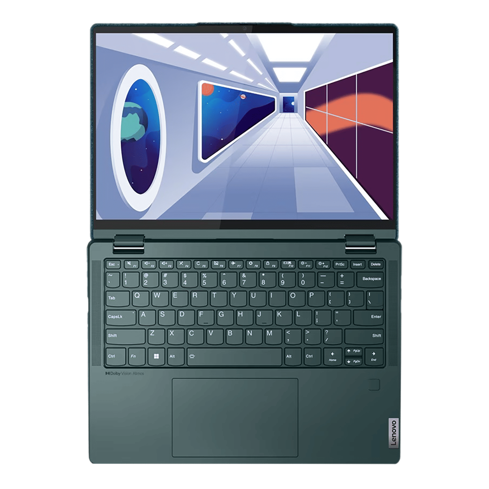Lenovo Yoga 6 AMD Ryzen 5 (13.3 inch, 16GB, 512GB, Windows, MS Office 2021, AMD Radeon, FHD Display, Dark Teal, 83B2006CIN)_9