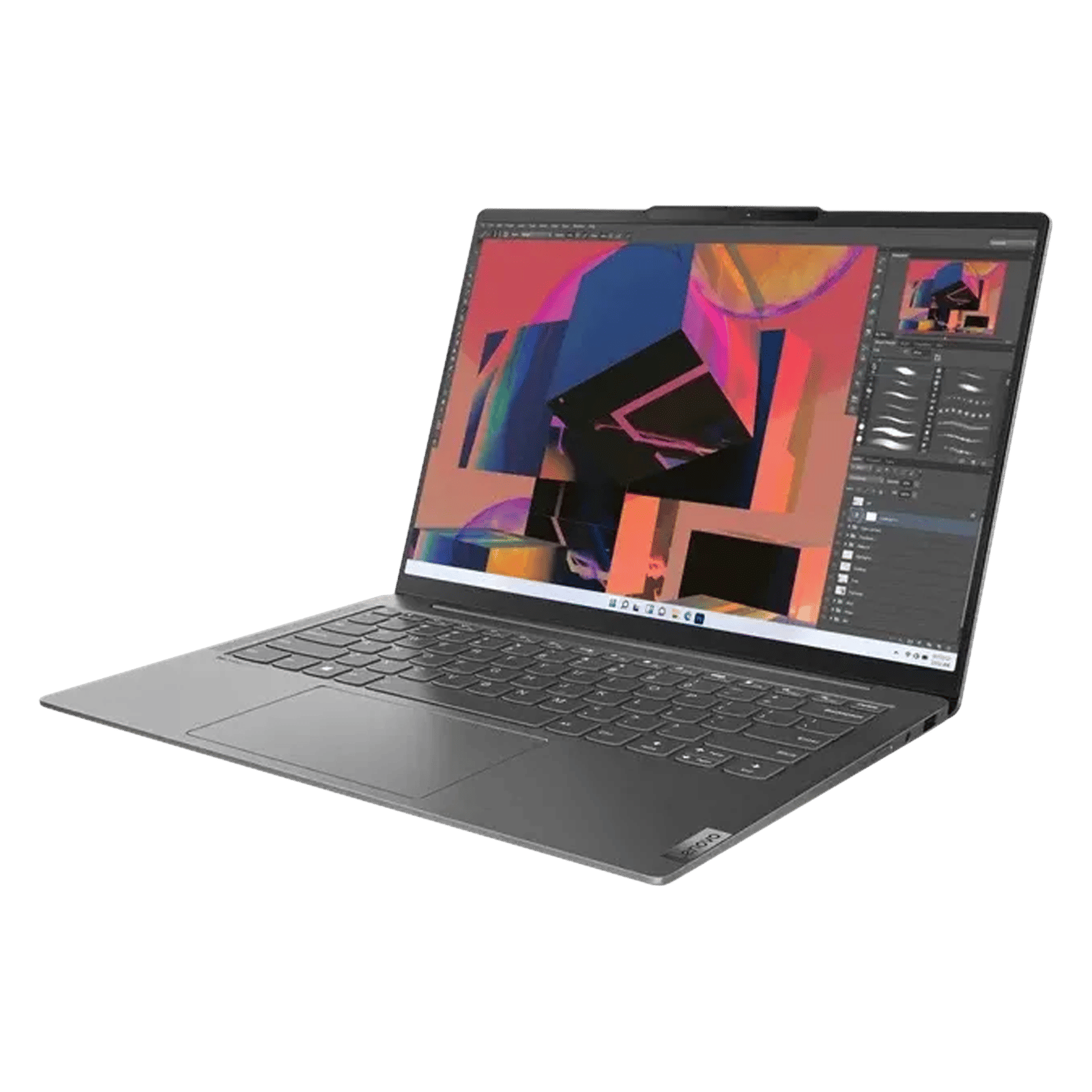 Lenovo Yoga Slim 6 14IRH8 Intel Core i7 13th Gen (14 inch, 16GB, 1TB, Windows, MS Office 2021, Intel Iris Xe, OLED Display, Metallic Grey, 83E00014IN)_4