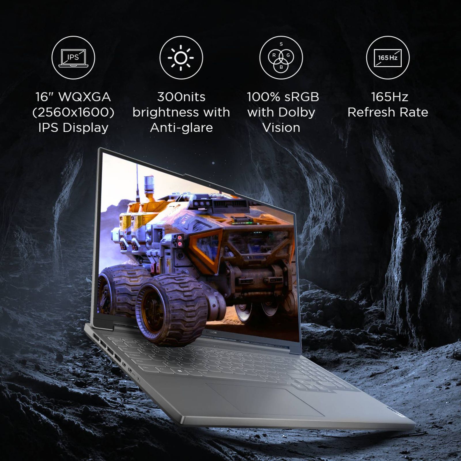 Lenovo Legion Slim 5 16APH8 AMD Ryzen 7 (16 inch, 16GB, 1TB, Windows 11 Home, MS Office 2021, NVIDIA GeForce RTX 4060, FHD Display, Grey, 82Y9009JIN) Lenovo Legion Slim 5 16APH8 AMD Ryzen 7 (16 inch, 16GB, 1TB, Windows 11 Home, MS Office 2021, NVIDIA GeForce RTX 4060, FHD Display, Grey, 82Y9009JIN)_16