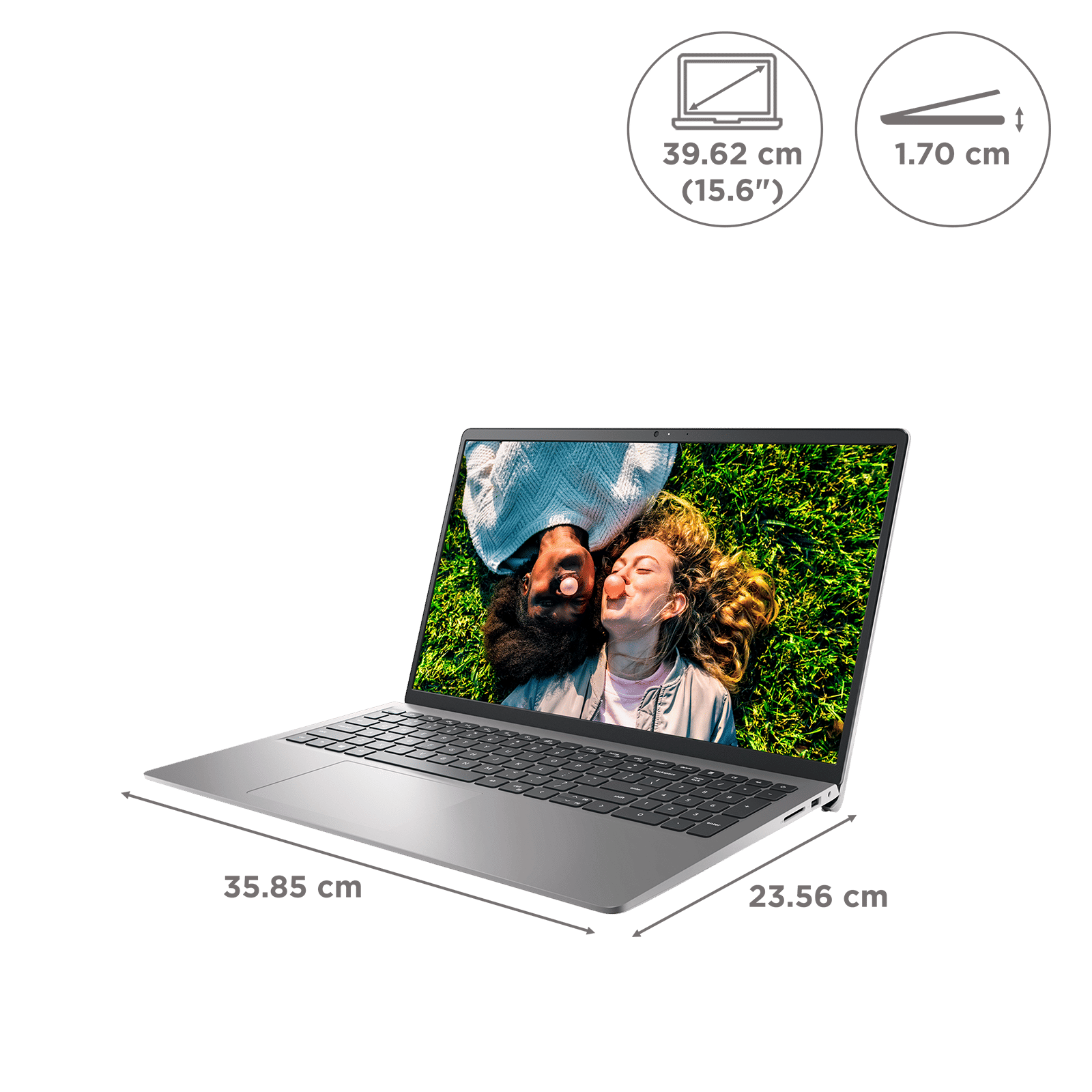 DELL Inspiron 3520 Intel Core i5 12th Gen Laptop (16GB, 512GB SSD, Windows 11 Home, 15.6 inch FHD Display, MS Office 2021, Platinum Silver, 1.85 KG) DELL Inspiron 3520 Intel Core i5 12th Gen Laptop (16GB, 512GB SSD, Windows 11 Home, 15.6 inch FHD Display, MS Office 2021, Platinum Silver, 1.85 KG)_2