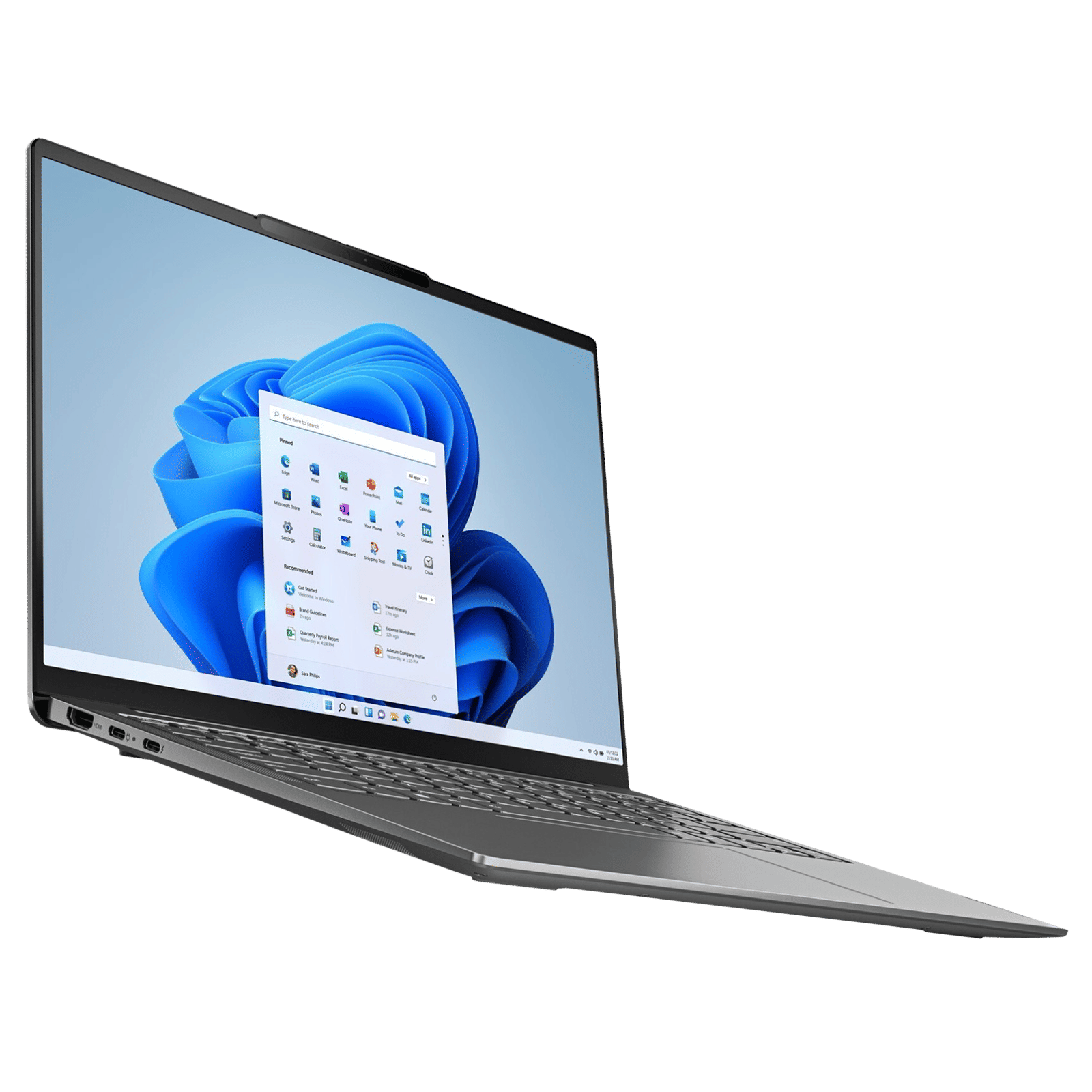 Lenovo Yoga Slim 6i Intel Core i5 12th Gen (14 inch, 16GB, 512GB, Windows 11 Home, MS Office 2021, Intel Iris Xe, IPS Display, Storm Grey, 82WU0095IN)_7